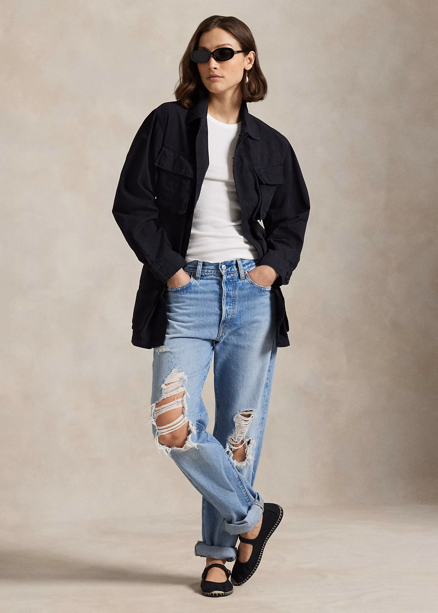 Baumwolljacke im Military-Look - RALPH LAUREN OUTLET