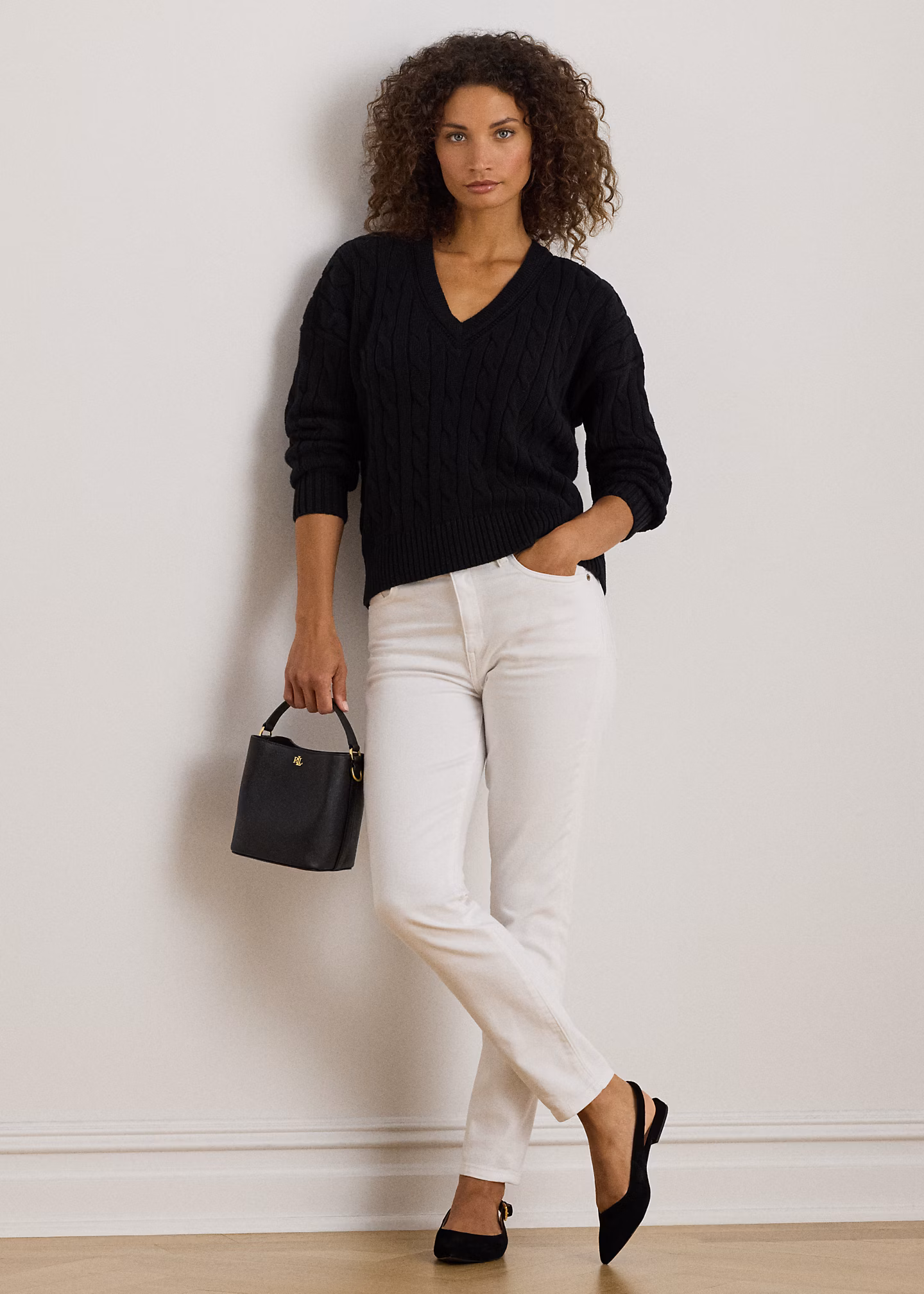 Cricket-Pullover mit Zopfmuster - RALPH LAUREN OUTLET