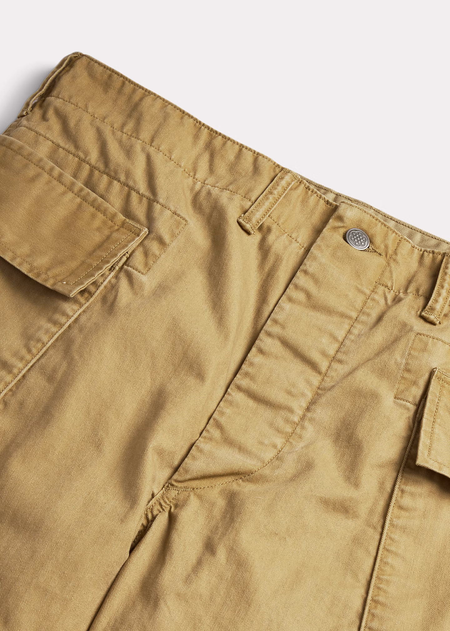 Cargohose aus Fischgrat-Twill - RALPH LAUREN OUTLET