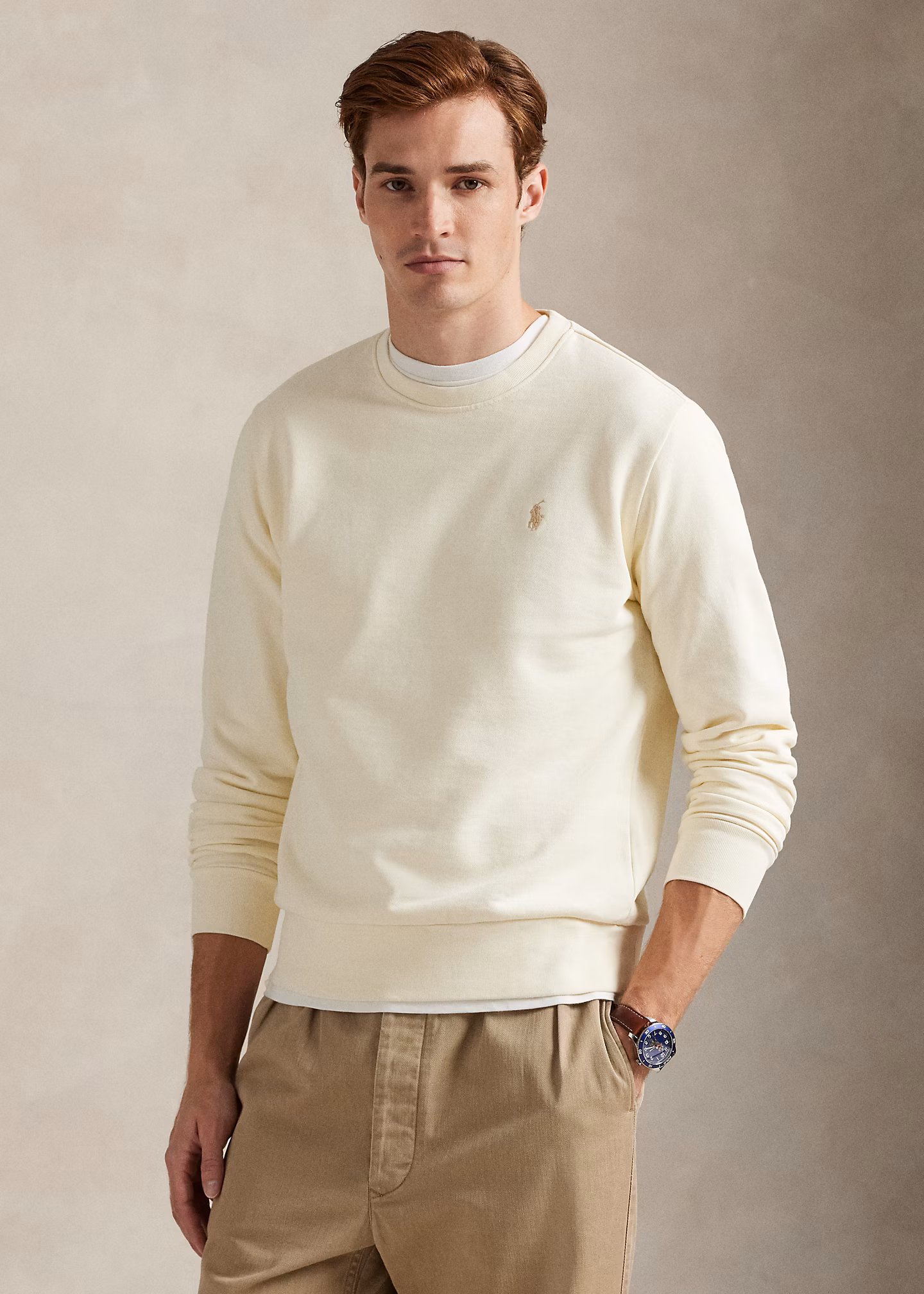 Sweatshirt aus Loopback-Fleece - RALPH LAUREN OUTLET