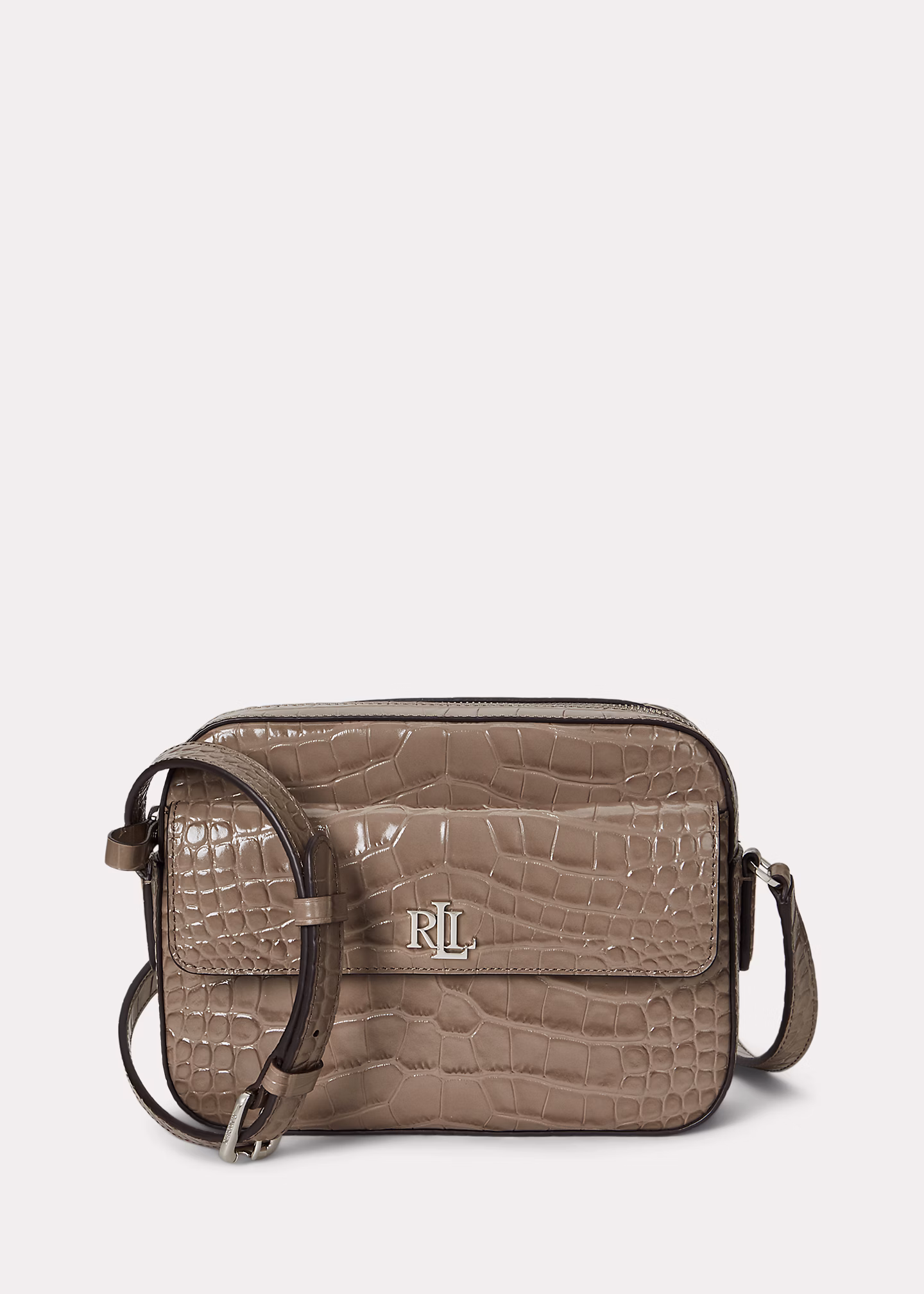 Kameratasche Marcy mit Krokodilprägung - RALPH LAUREN OUTLET