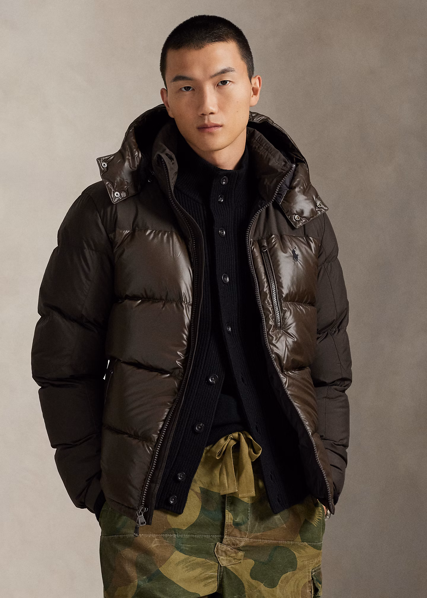 Die zweifarbige Daunenjacke Gorham - RALPH LAUREN OUTLET