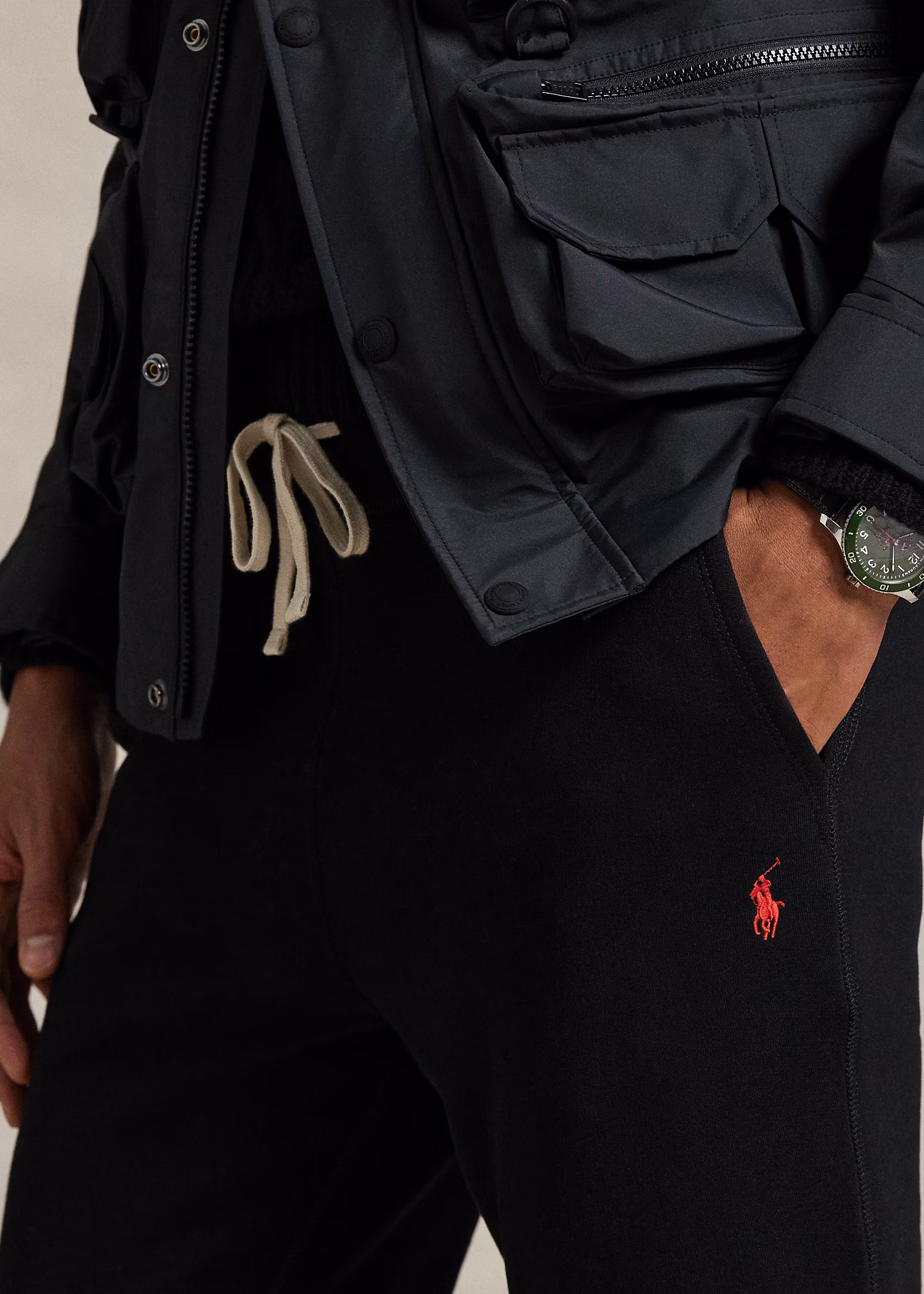 Die Jogginghose RL aus Fleece - RALPH LAUREN OUTLET