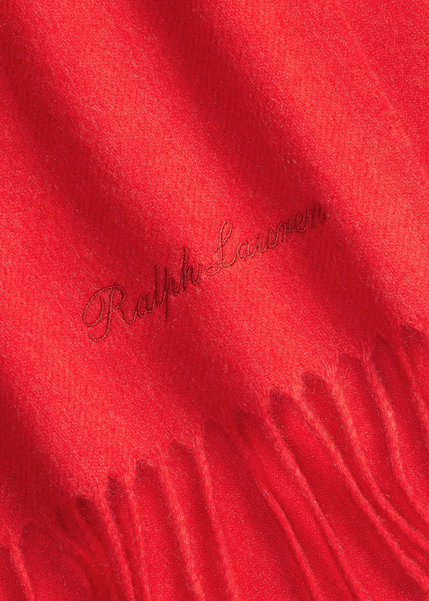 Kaschmirschal mit Fransen - RALPH LAUREN OUTLET