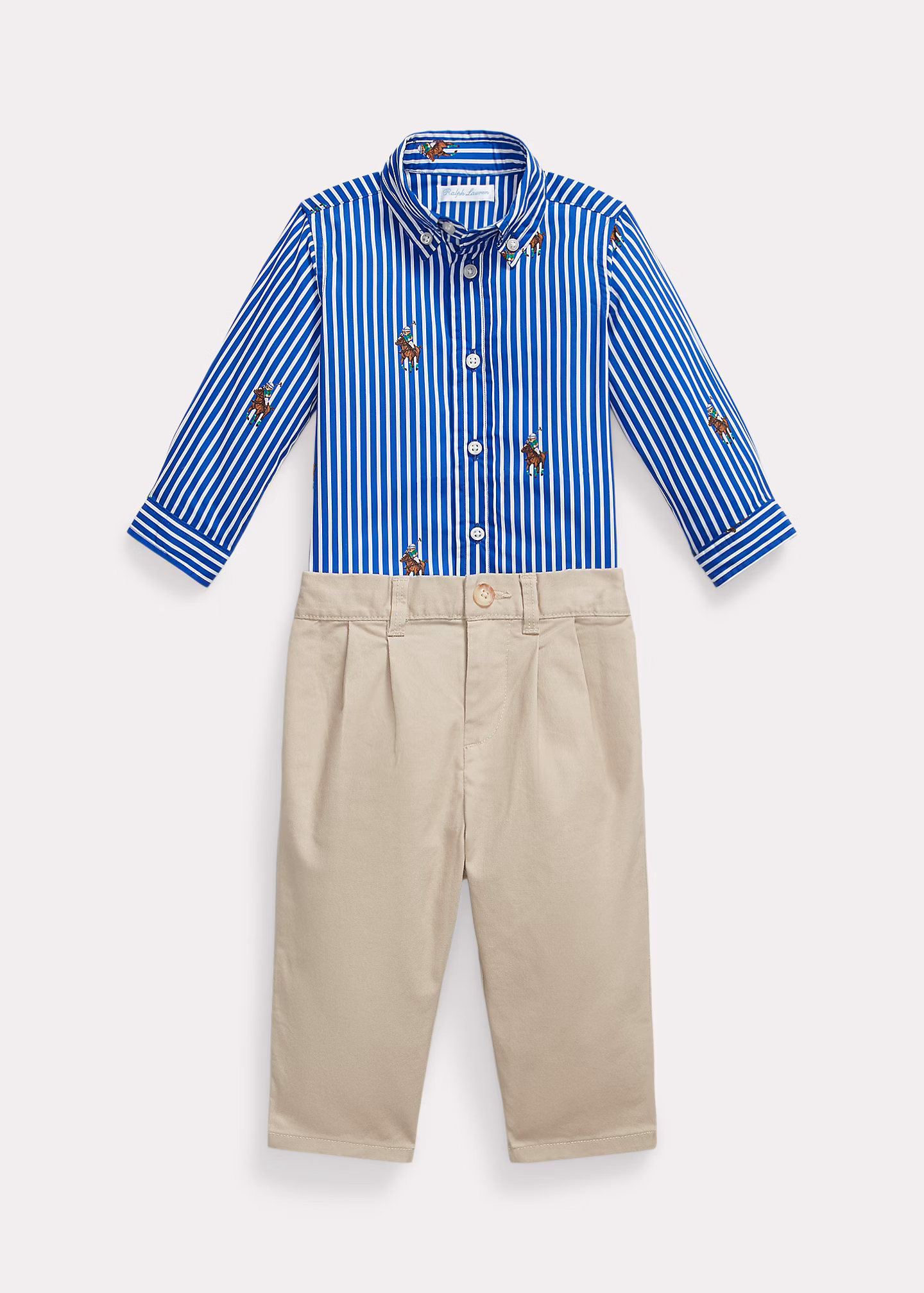 Hemd mit Polo Bear und Hose im Set - RALPH LAUREN OUTLET