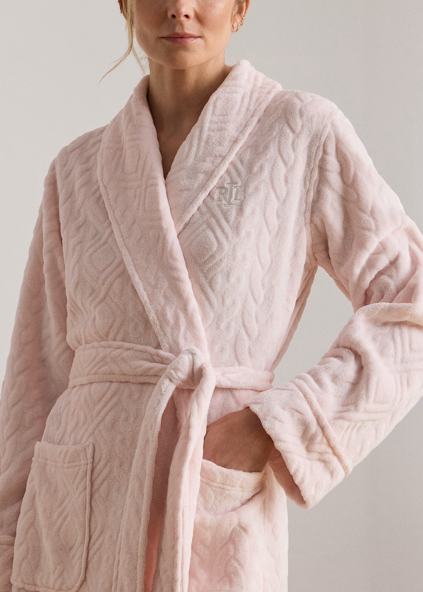 Chenille-Bademantel mit Schalkragen - RALPH LAUREN OUTLET