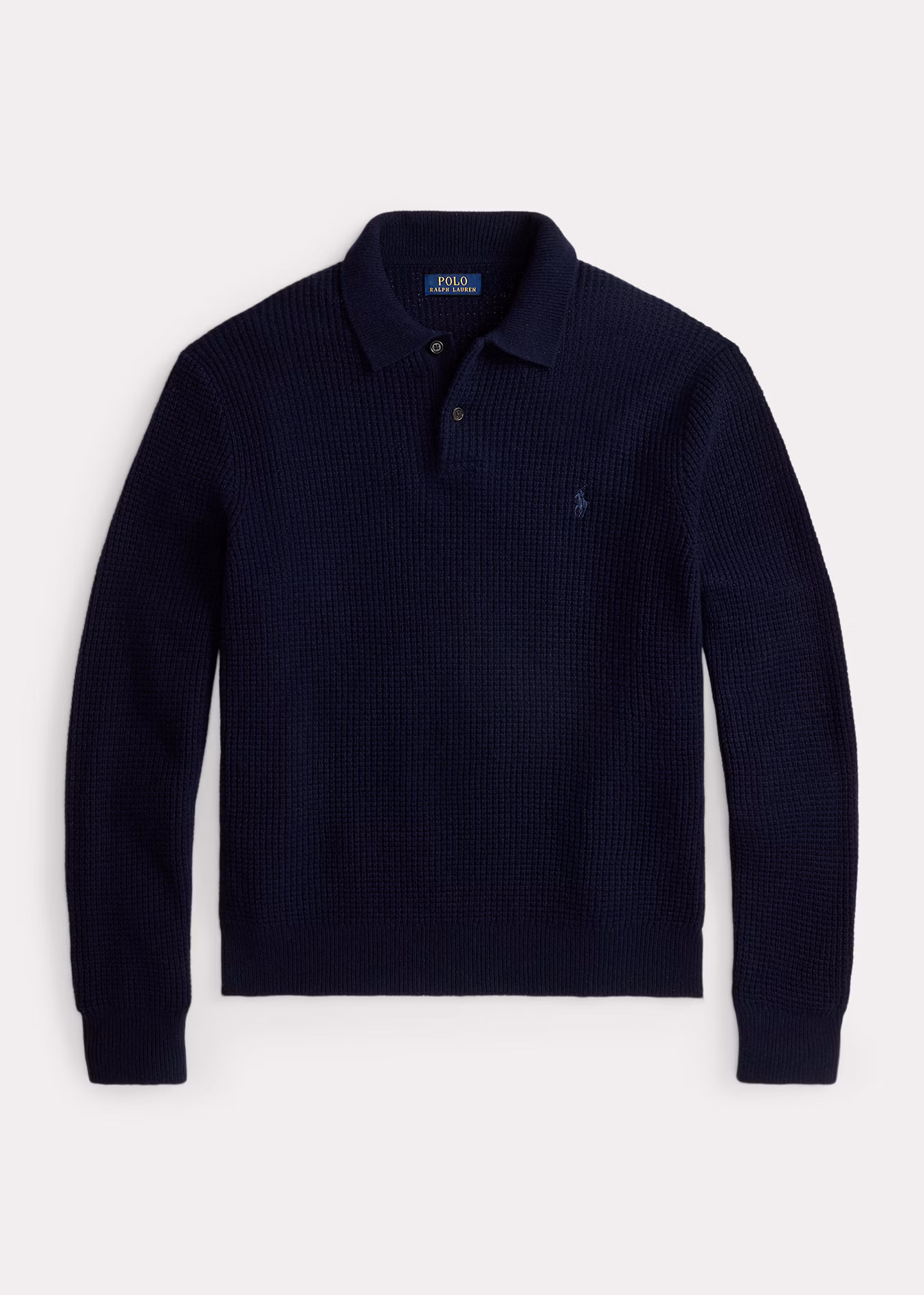 Strukturierter Pullover mit Polokragen - RALPH LAUREN OUTLET