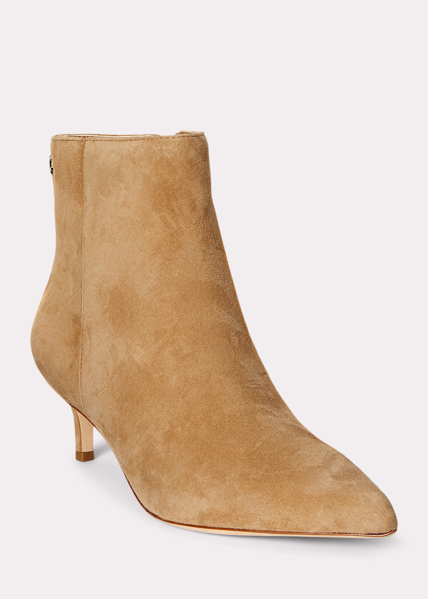 Wildleder-Stiefelette McKay mit Absatz - RALPH LAUREN OUTLET