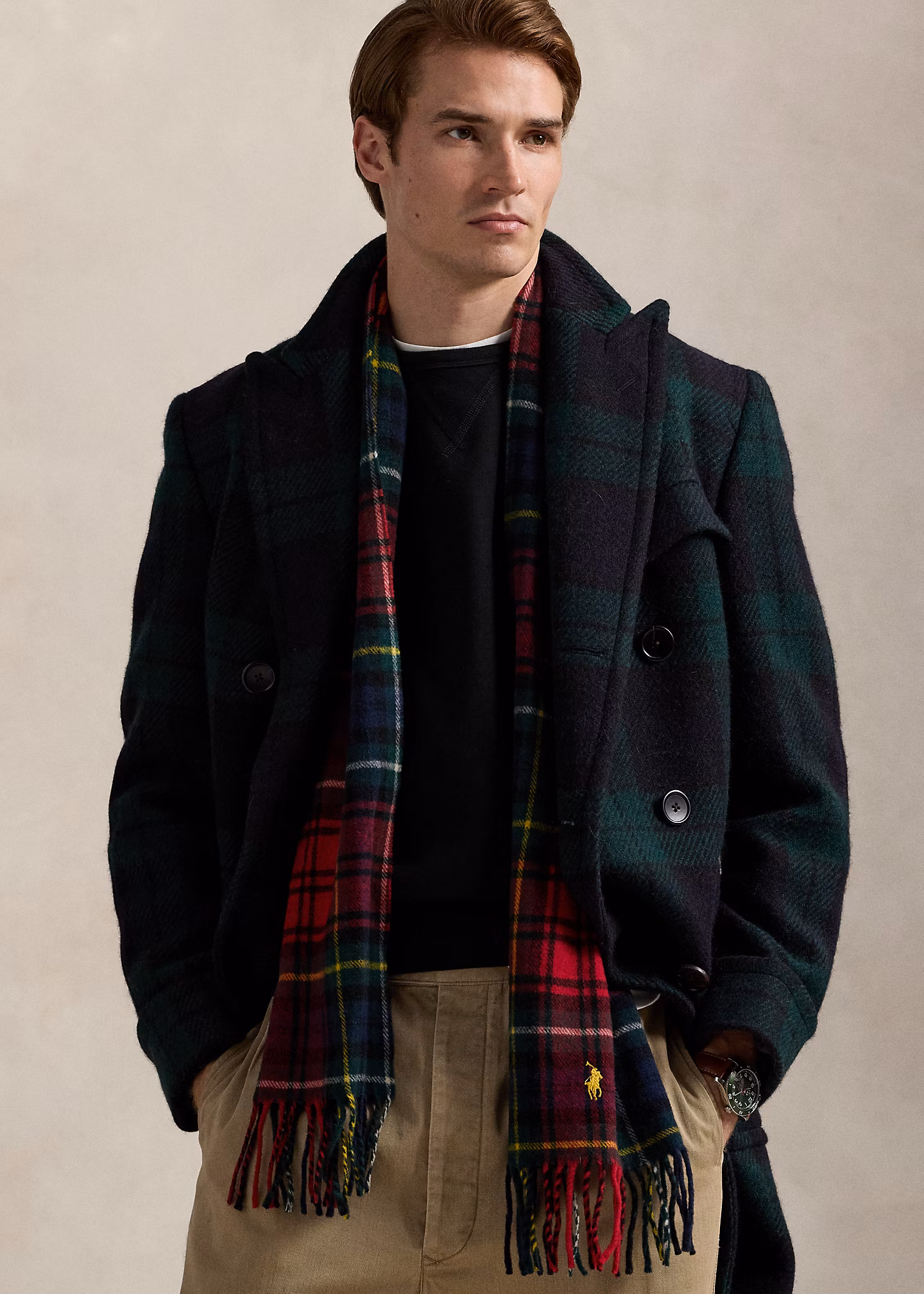 Das Sweatshirt RL aus Fleece - RALPH LAUREN OUTLET