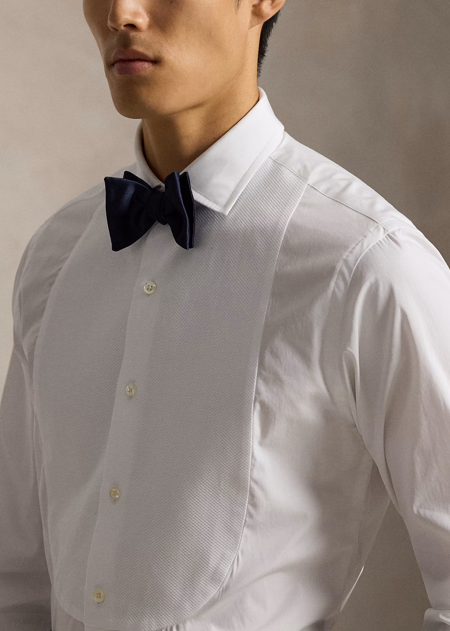 Smokinghemd mit Umschlagmanschetten - RALPH LAUREN OUTLET