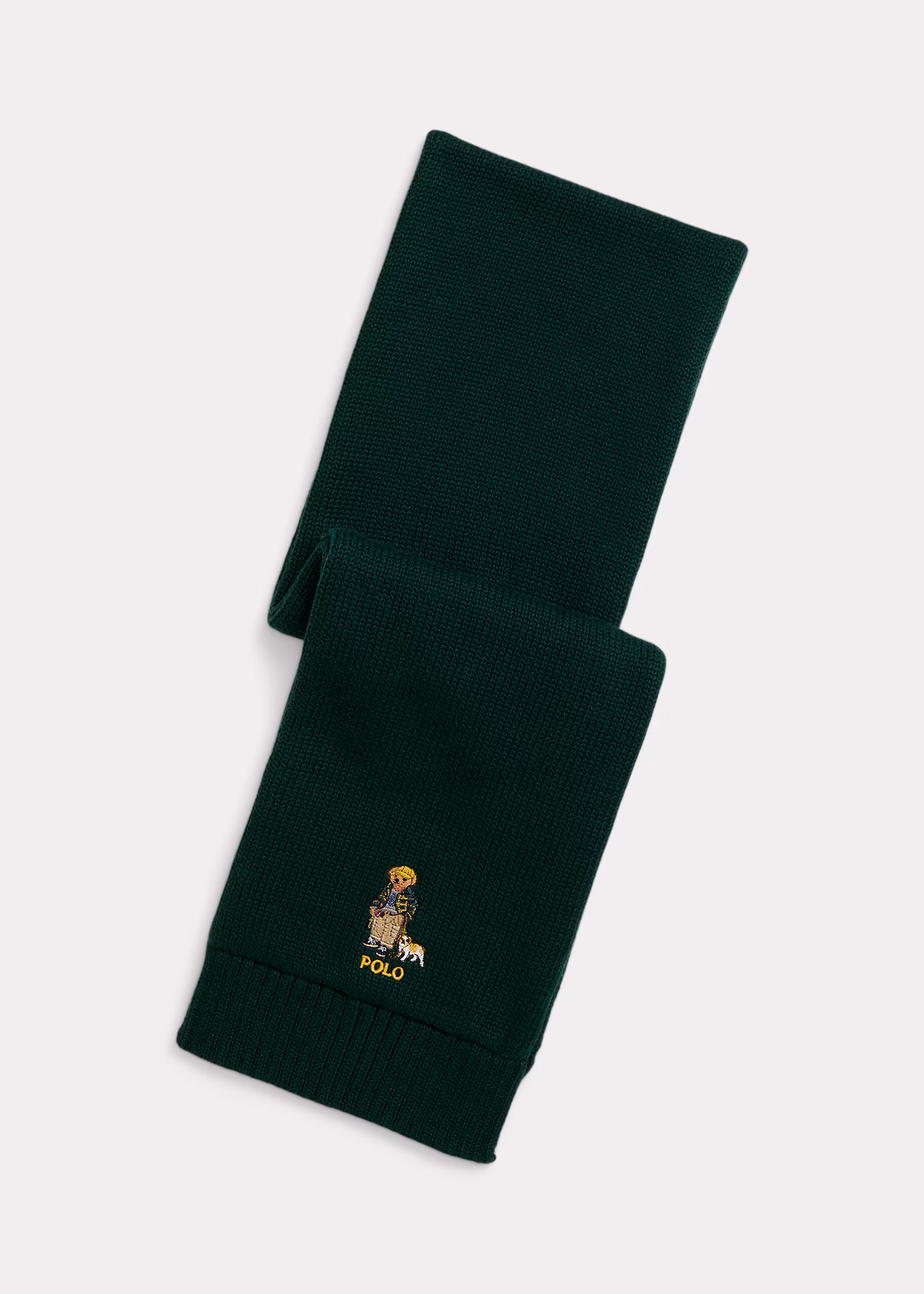 Baumwollschal mit Polo Bear - RALPH LAUREN OUTLET