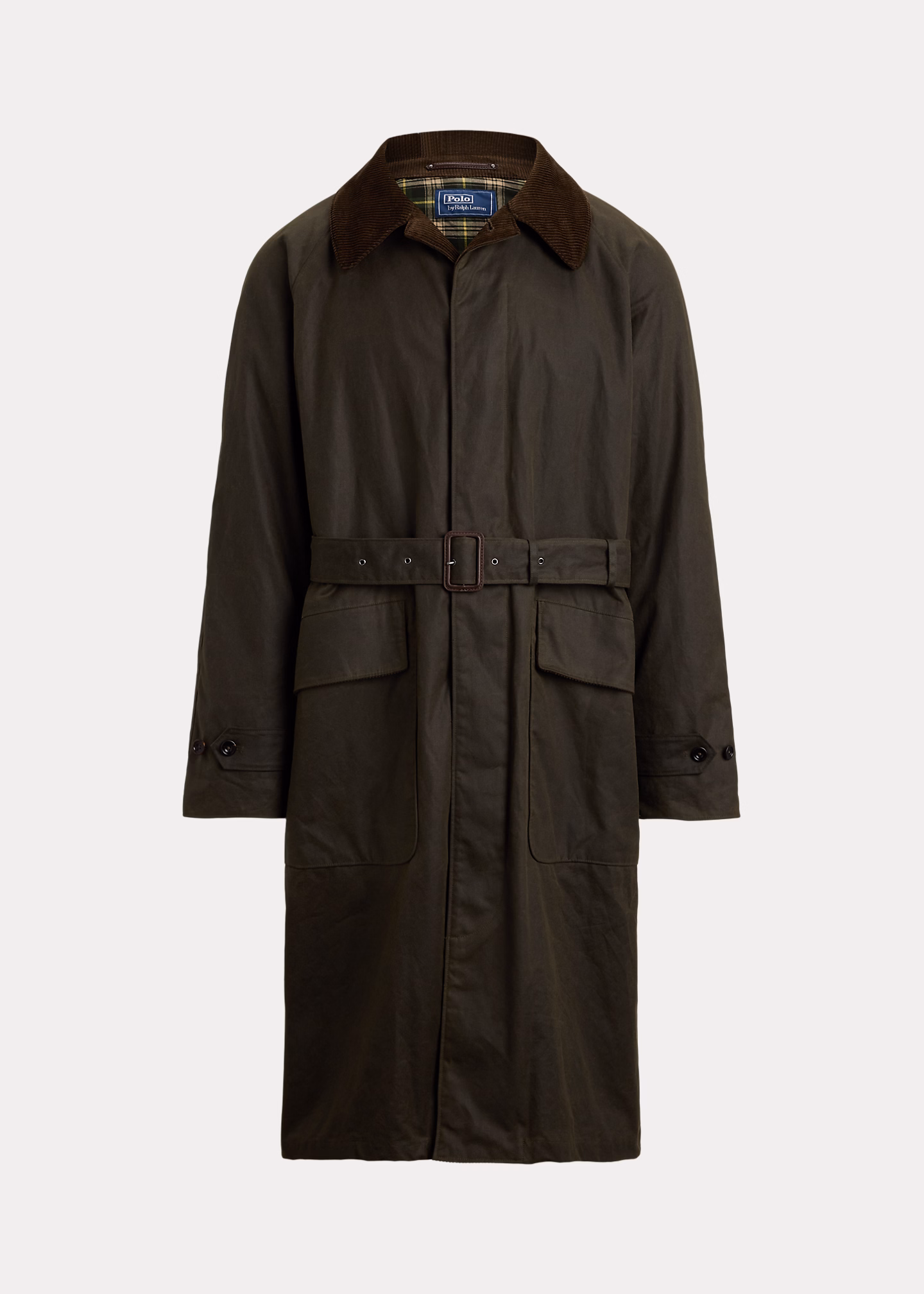 Wachstuch-Mantel mit Gürtel - RALPH LAUREN OUTLET