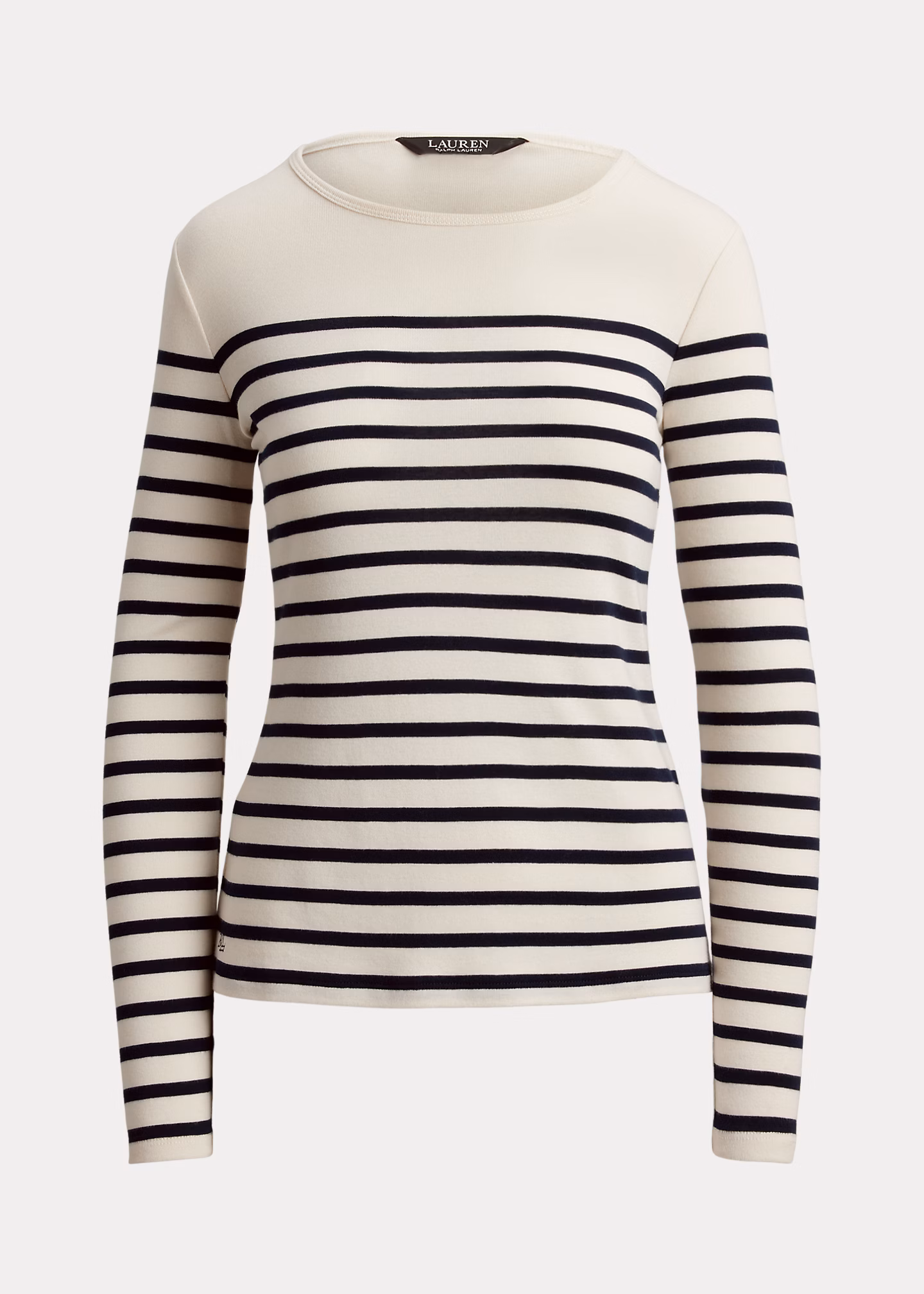 Gestreiftes Langarm-T-Shirt - RALPH LAUREN OUTLET