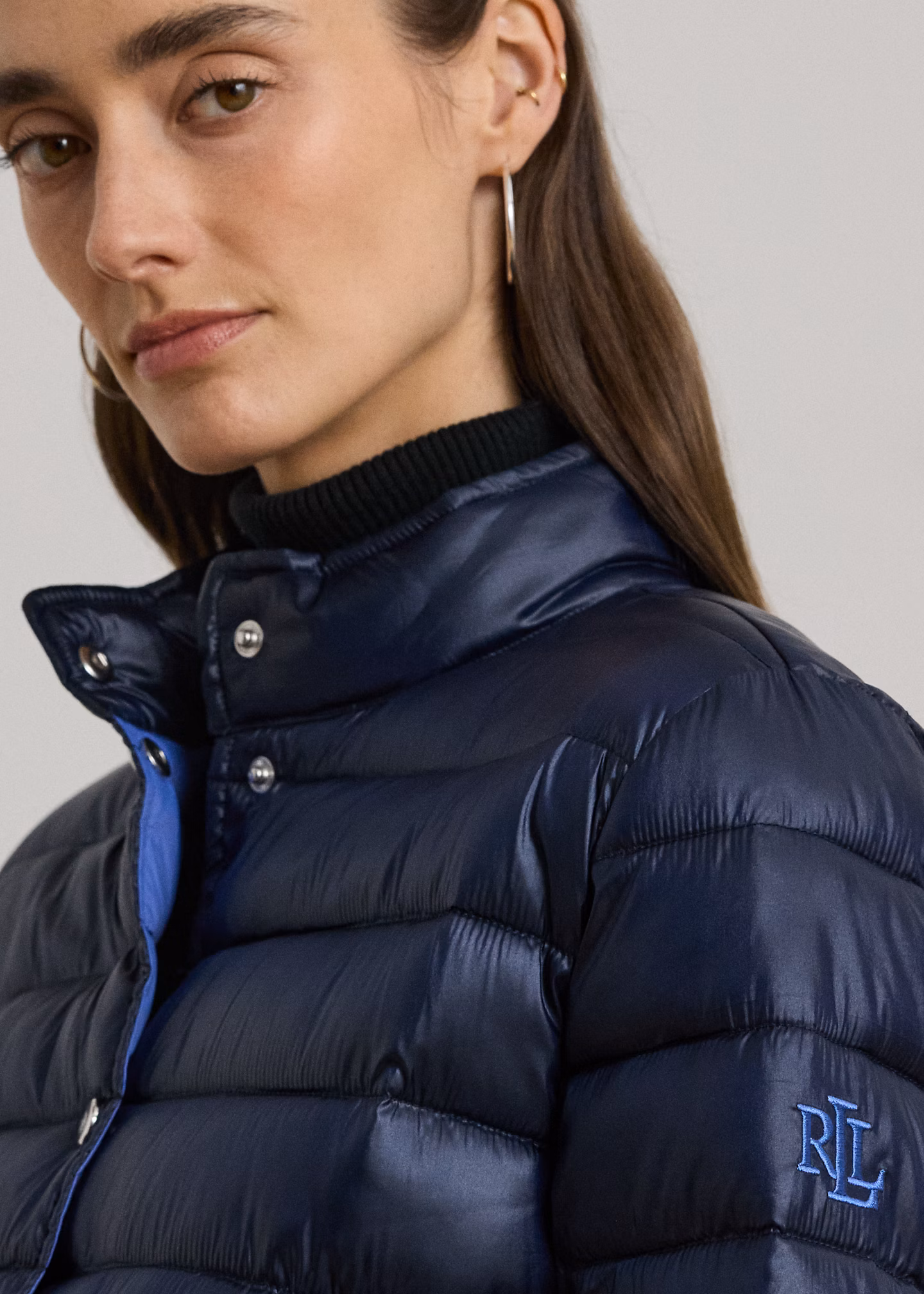 Übergroßer Metallic-Daunenmantel - RALPH LAUREN OUTLET