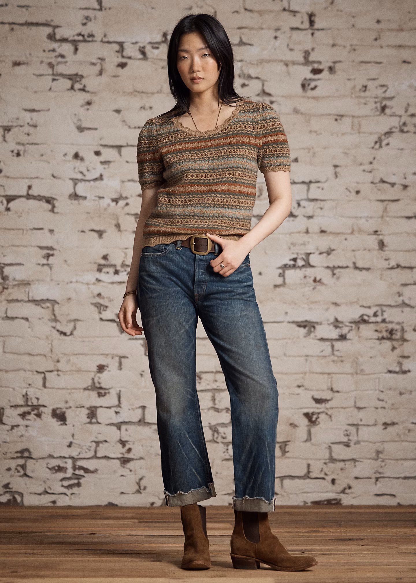 Wollpullover mit Fair-Isle-Muster - RALPH LAUREN OUTLET