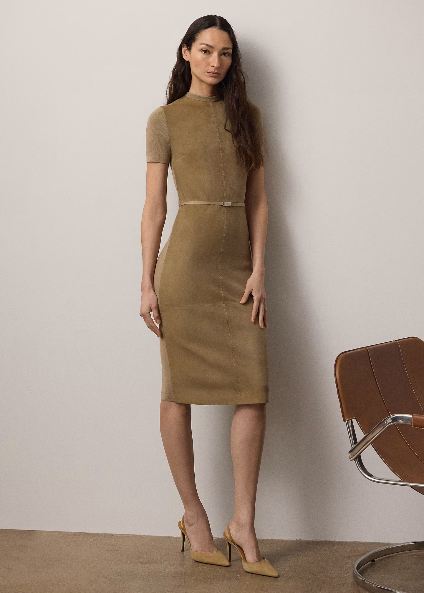 Kurzärmliges Hybrid-Tageskleid Lindsay - RALPH LAUREN OUTLET