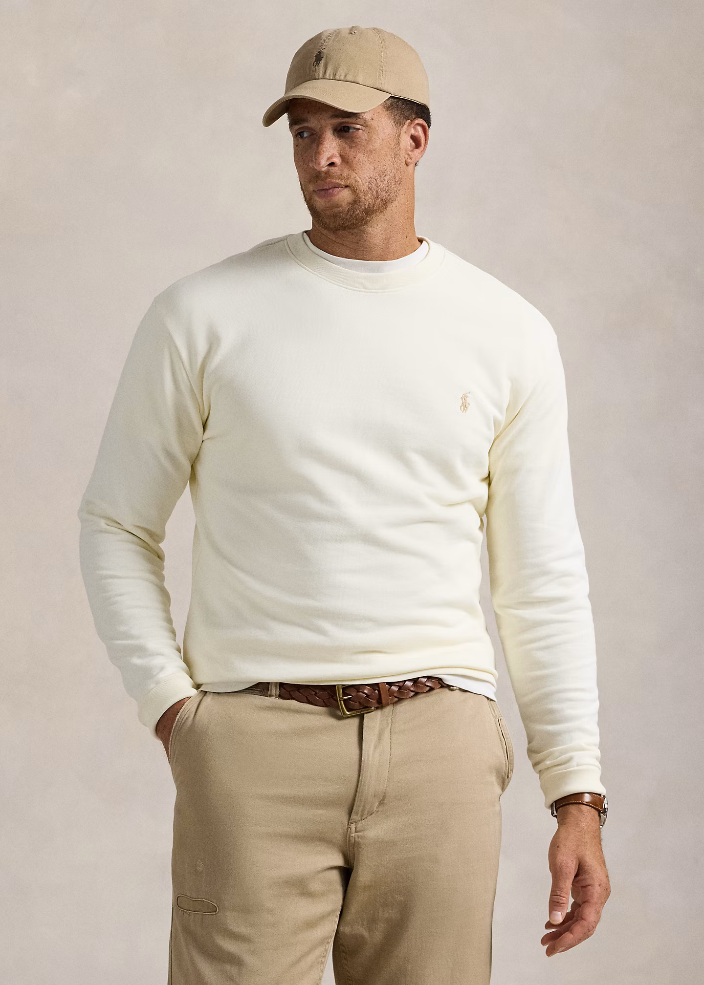 Sweatshirt aus Loopback-Fleece - RALPH LAUREN OUTLET