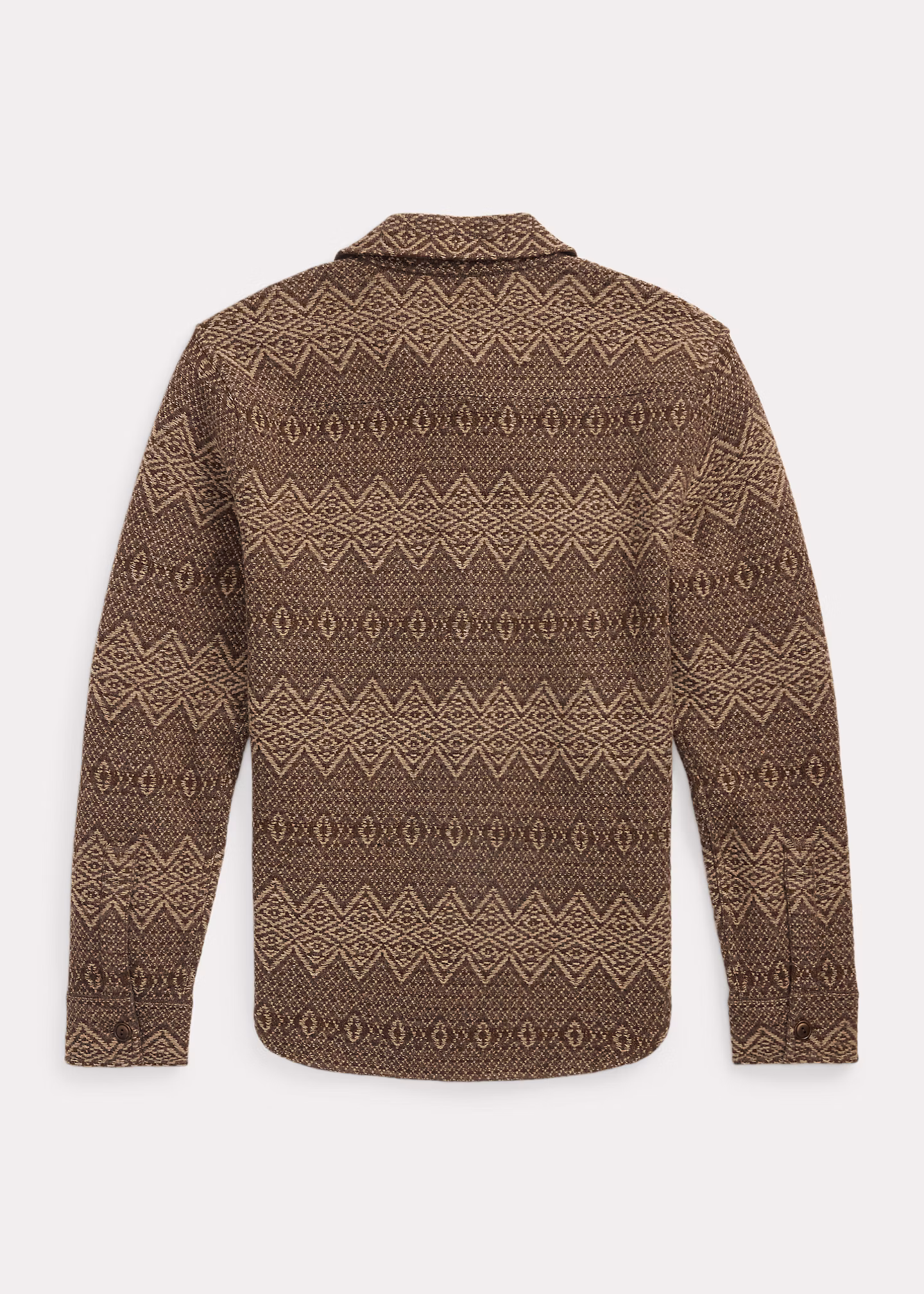 Arbeitshemd-Pullover aus Woll-Jacquard - RALPH LAUREN OUTLET