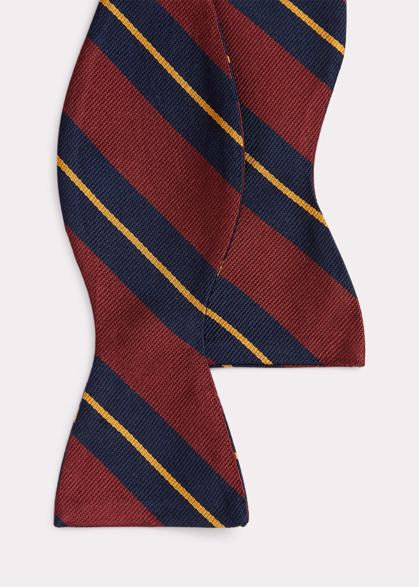 Gestreifte Fliege aus Seidenrips - RALPH LAUREN OUTLET