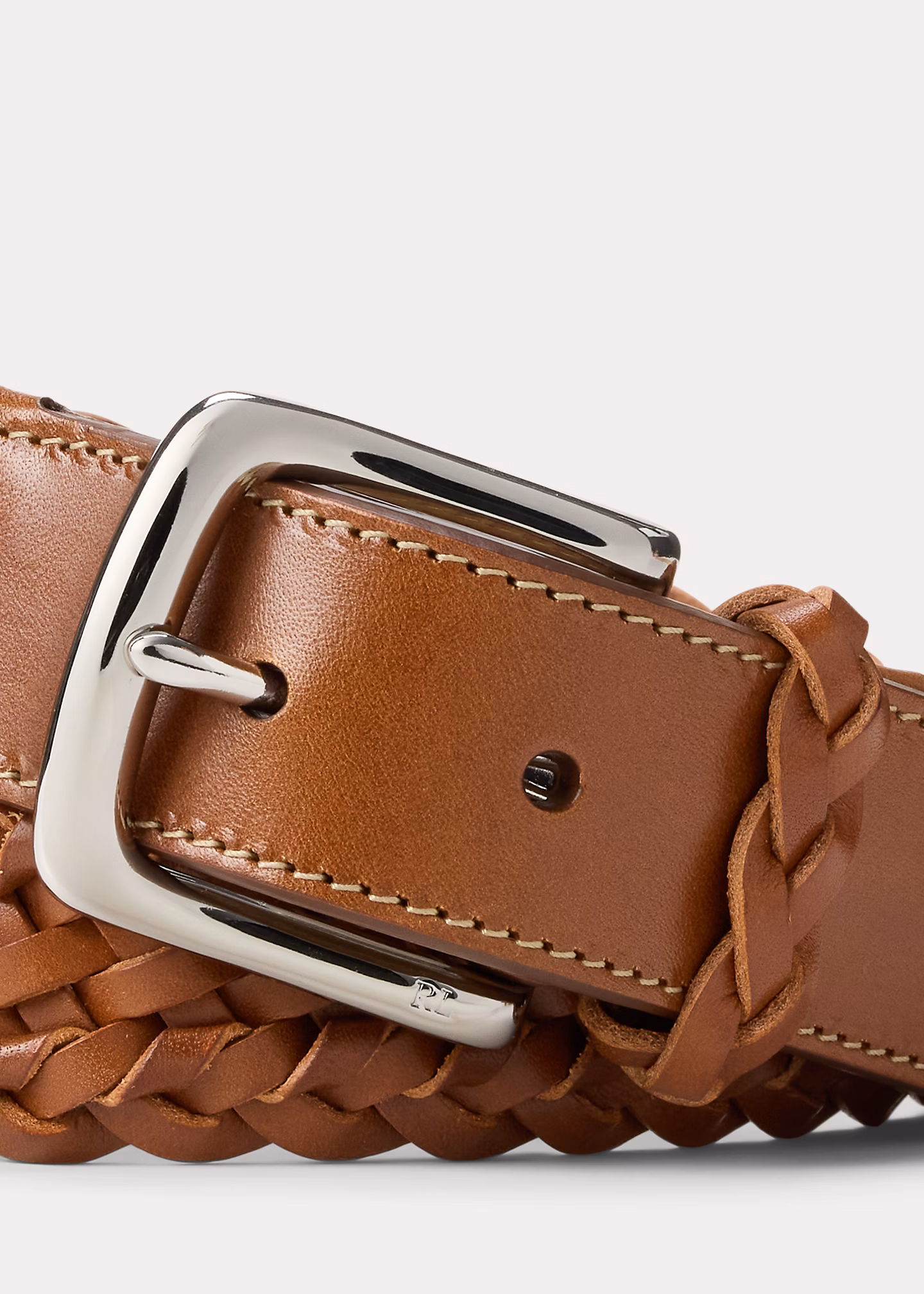 Geflochtener Ledergürtel - RALPH LAUREN OUTLET