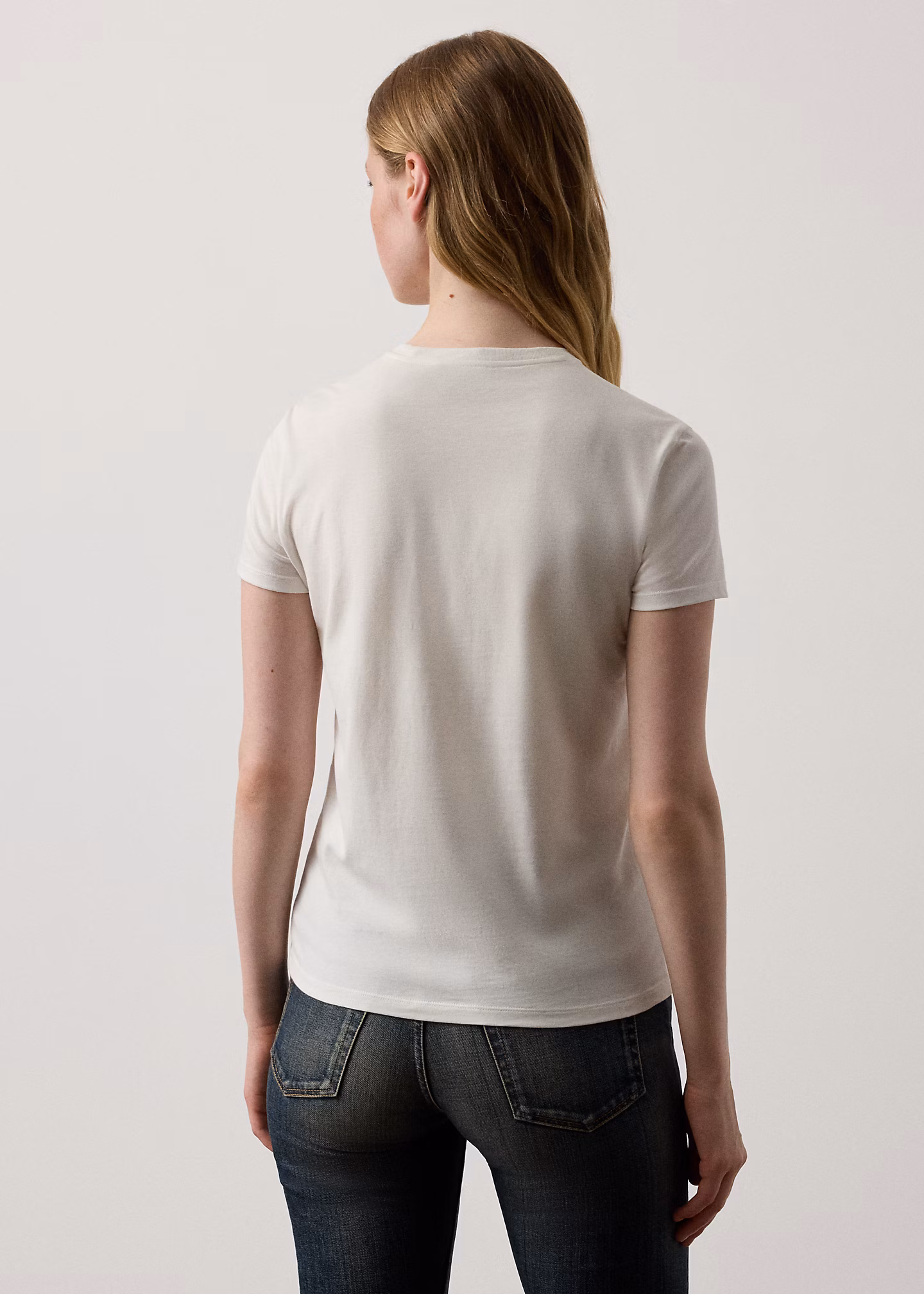 Baumwoll-T-Shirt mit Fall Polo Bear - RALPH LAUREN OUTLET