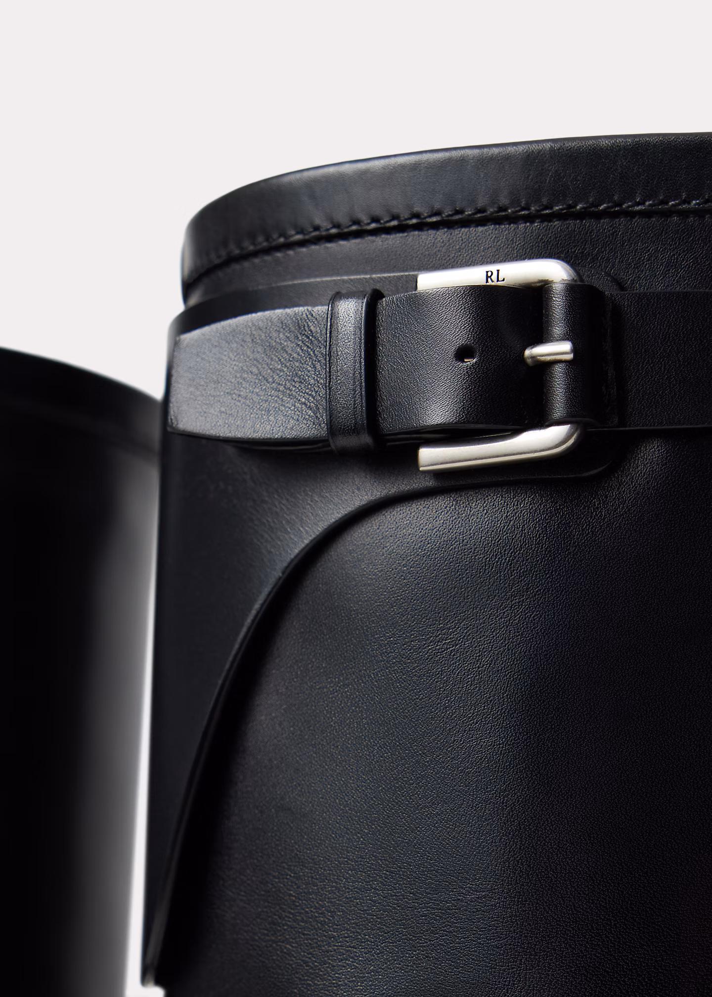 Kalbslederstiefel Sawyer - RALPH LAUREN OUTLET