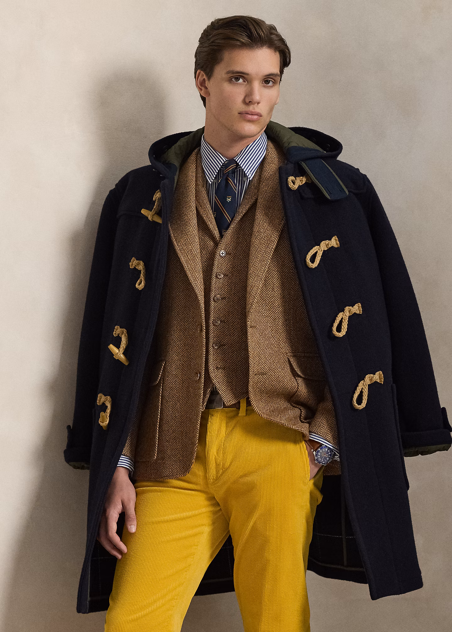 Die Tweedjacke RL67 mit Fischgratmuster - RALPH LAUREN OUTLET