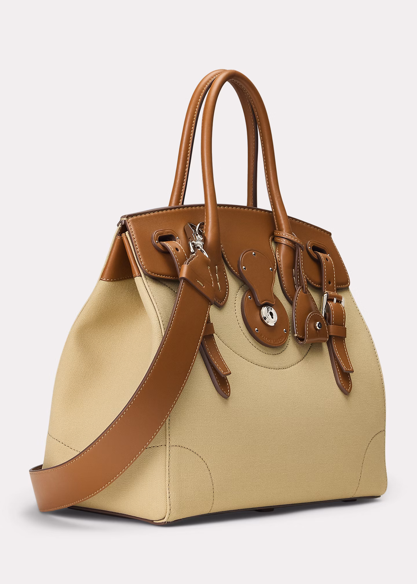 Segeltuchtasche Soft Ricky 33 mit Besatz - RALPH LAUREN OUTLET