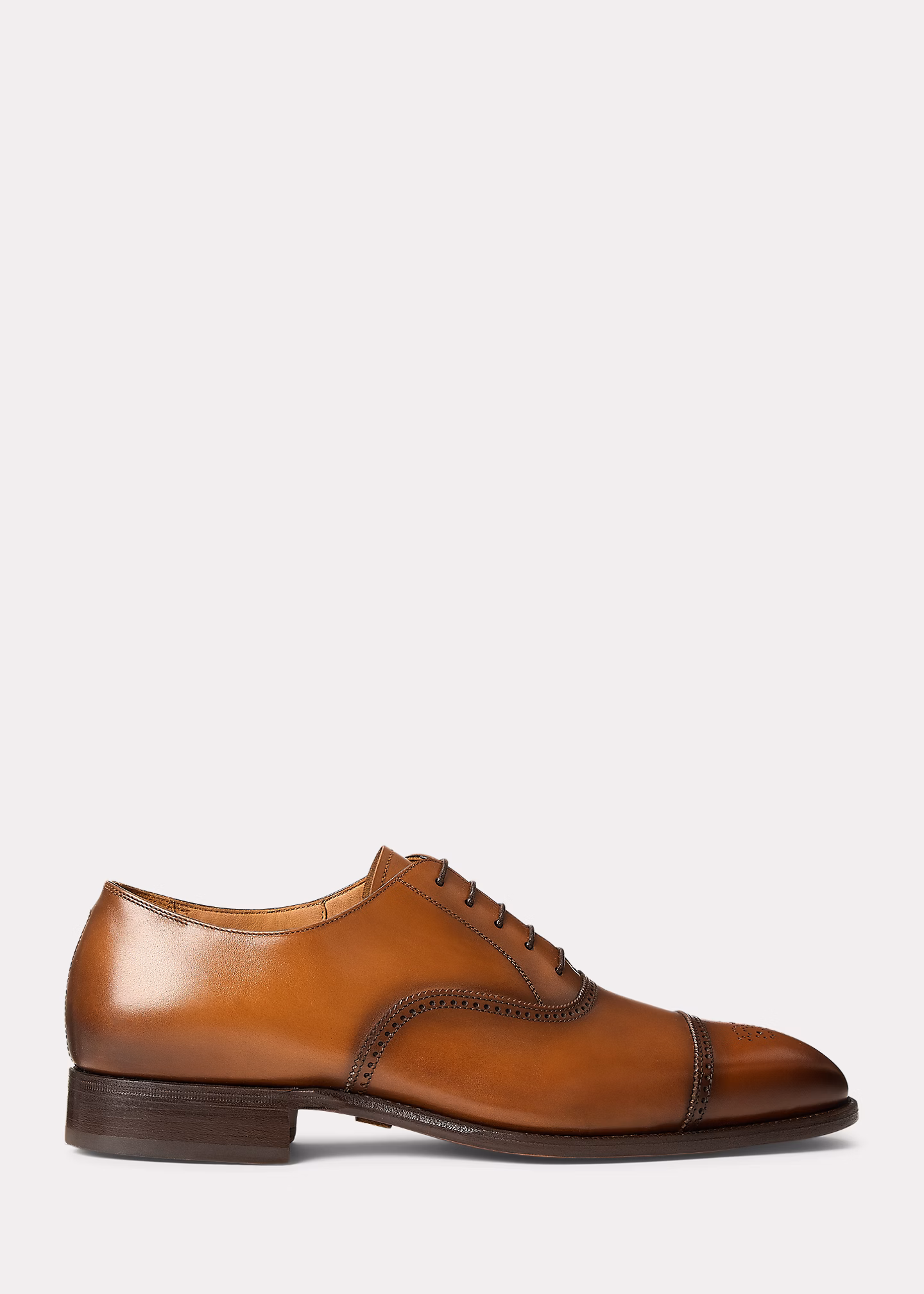 Cap-Toe-Schuh Denver aus Kalbsleder - RALPH LAUREN OUTLET