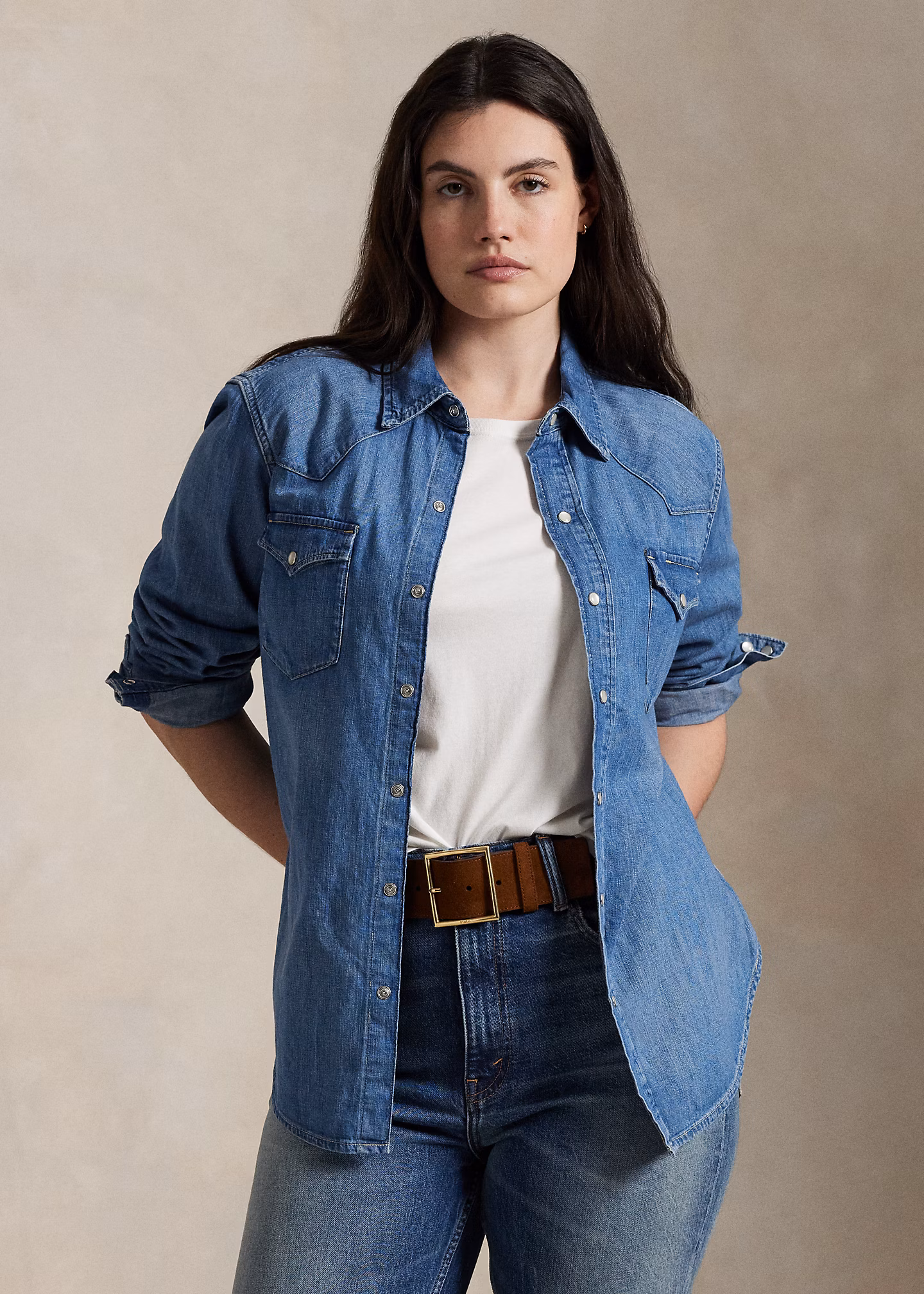 Denim-Westernhemd - RALPH LAUREN OUTLET