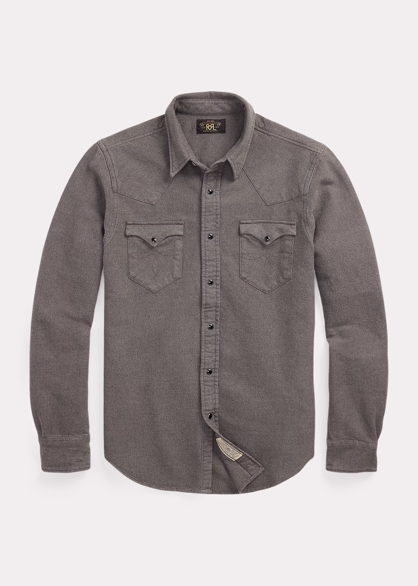 Slim-Fit Westernhemd aus Chamois - RALPH LAUREN OUTLET