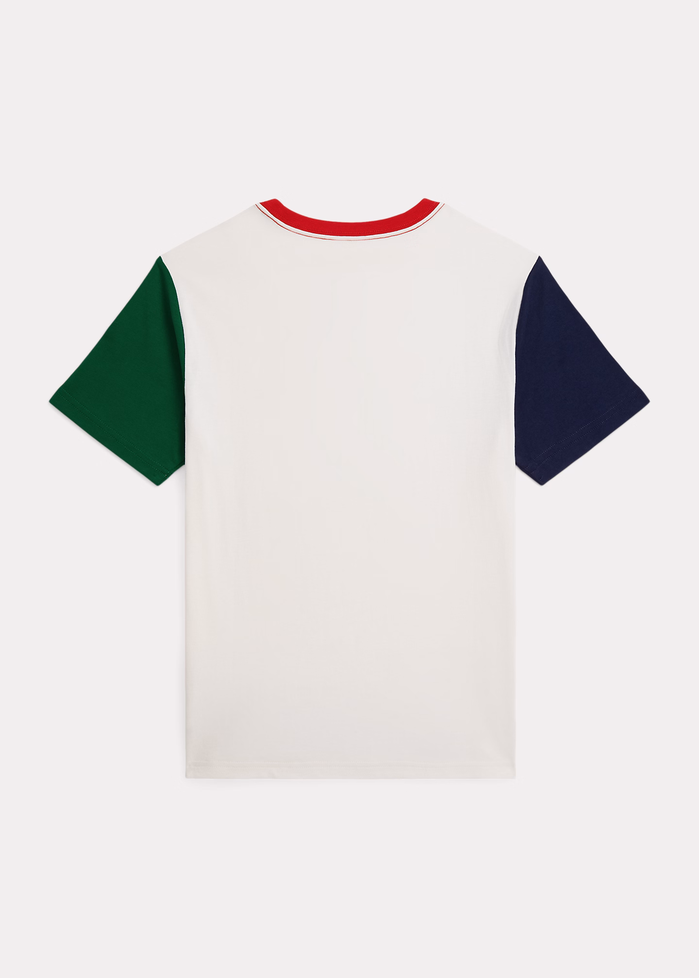 T-Shirt in Color-Block-Optik mit Logo - RALPH LAUREN OUTLET