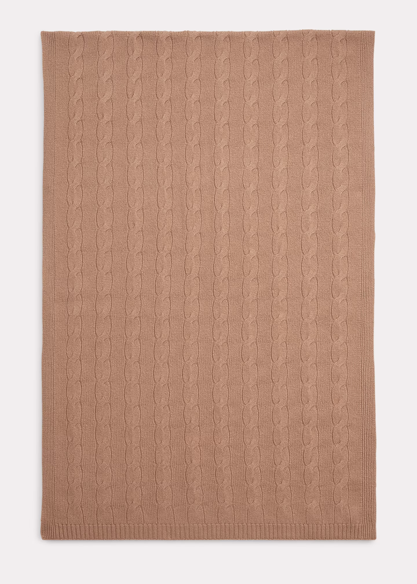 Kaschmirschal mit Zopfmuster - RALPH LAUREN OUTLET