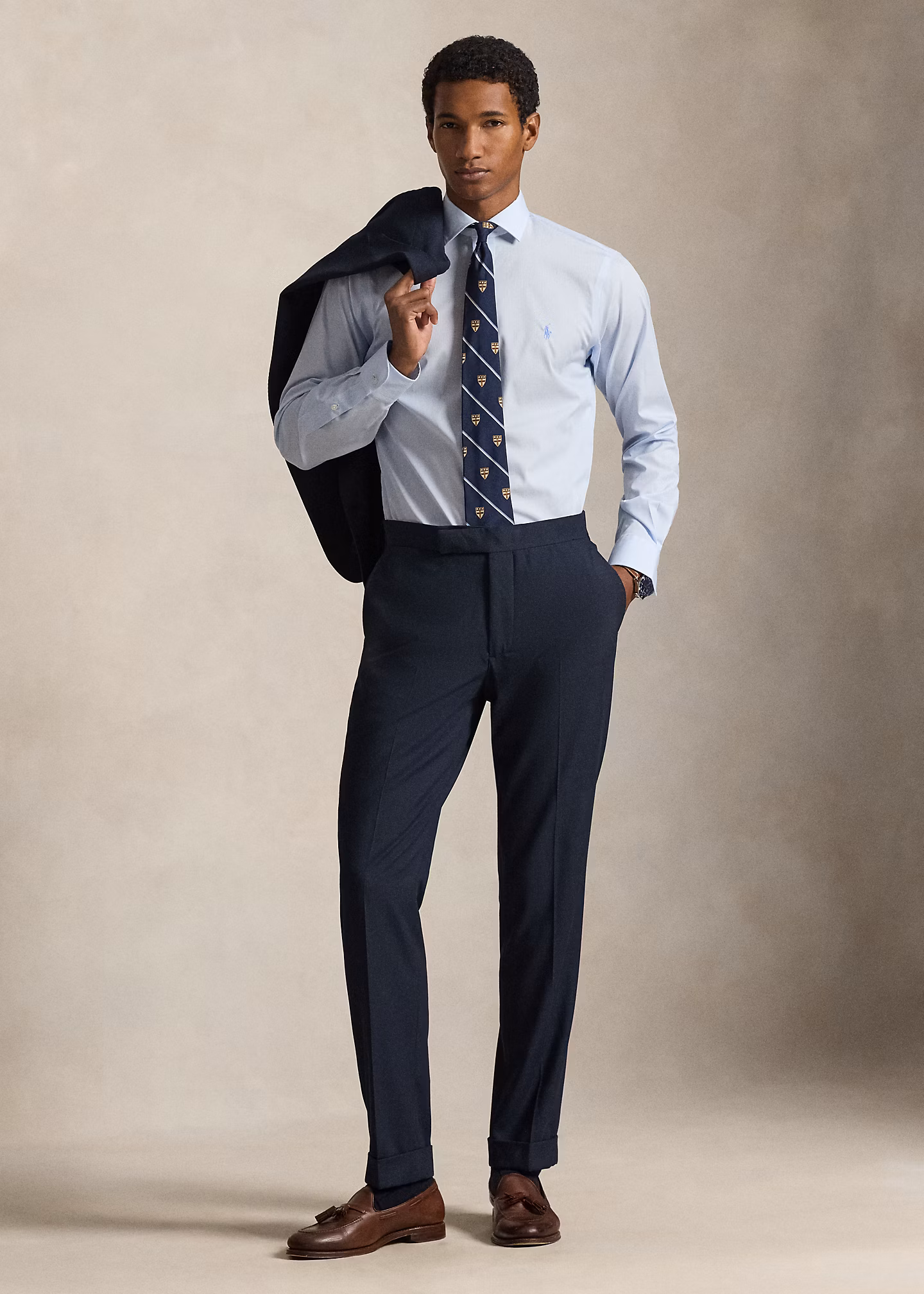 Custom-Fit Popelinehemd mit Streifen - RALPH LAUREN OUTLET