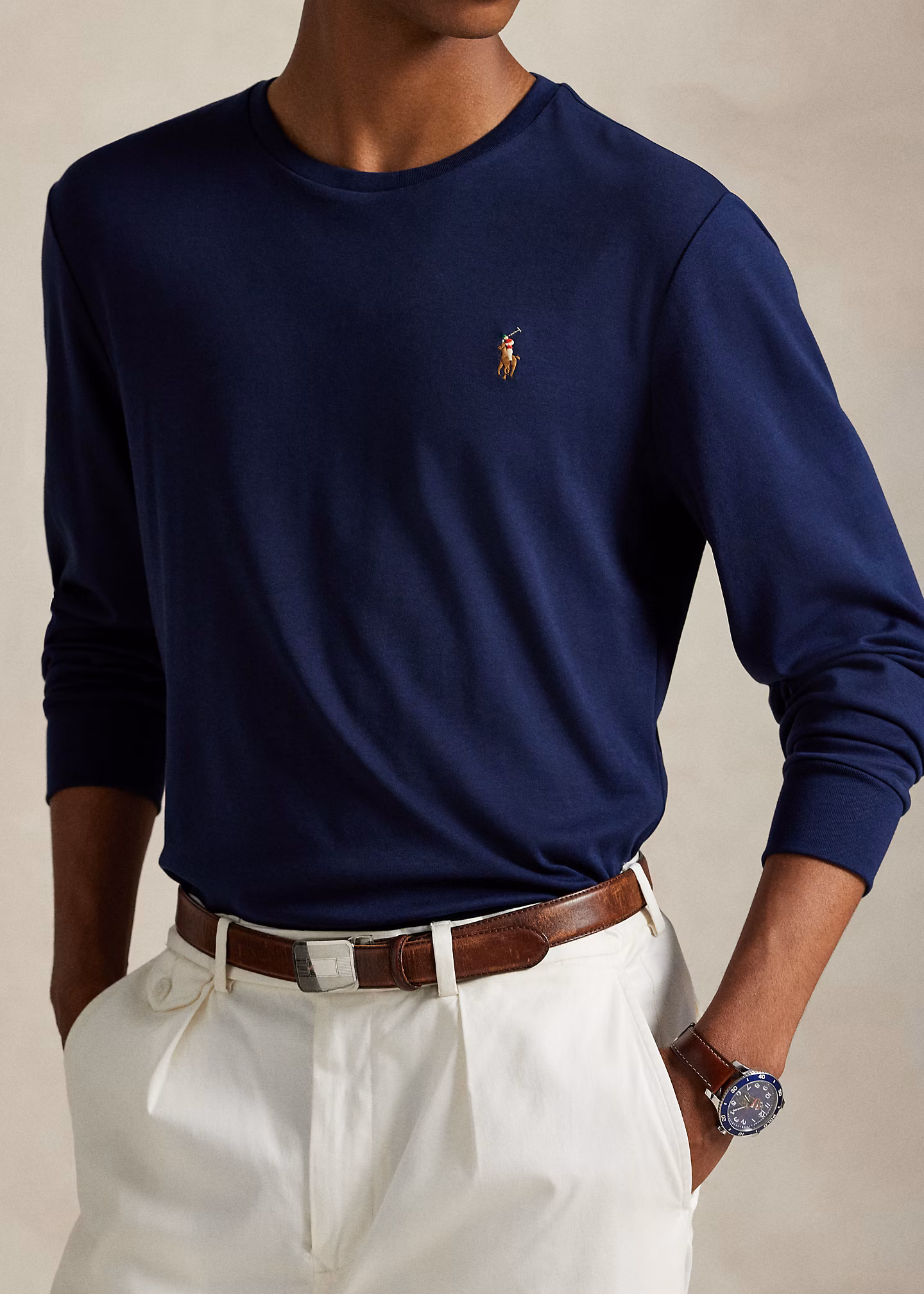 Weiches Custom-Slim-Fit T-Shirt - RALPH LAUREN OUTLET