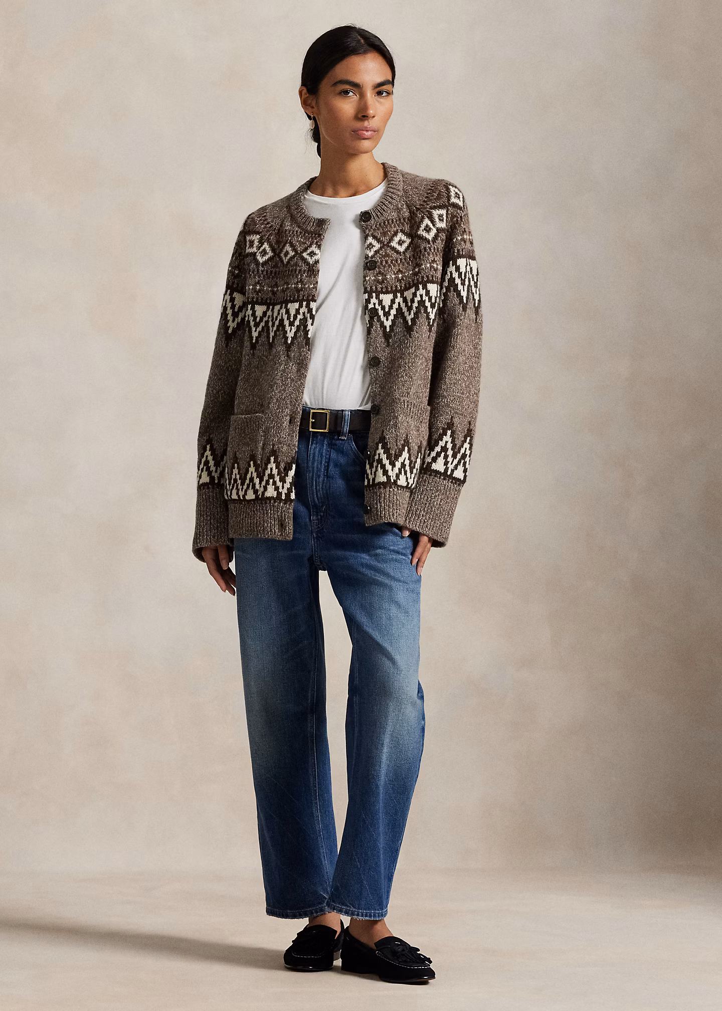 Strickjacke mit Fair-Isle-Muster - RALPH LAUREN OUTLET
