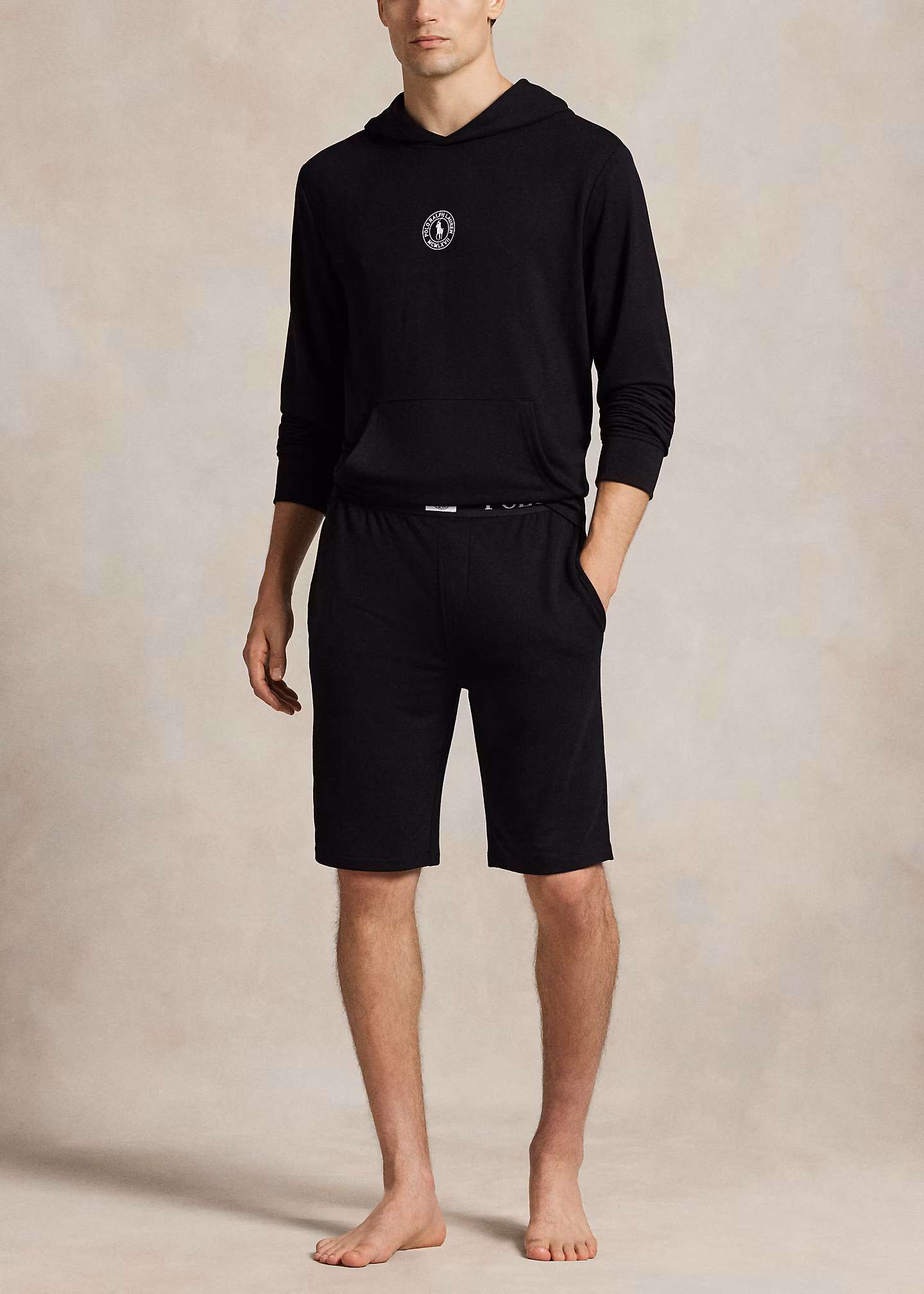 Slim-Fit Schlafshorts aus French-Terry - RALPH LAUREN OUTLET