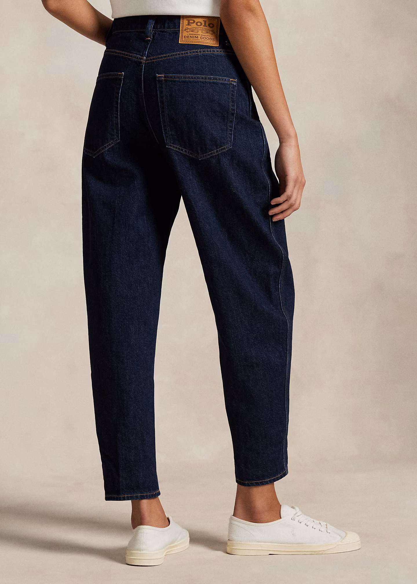 Curved-Tapered-Fit Jeans - RALPH LAUREN OUTLET