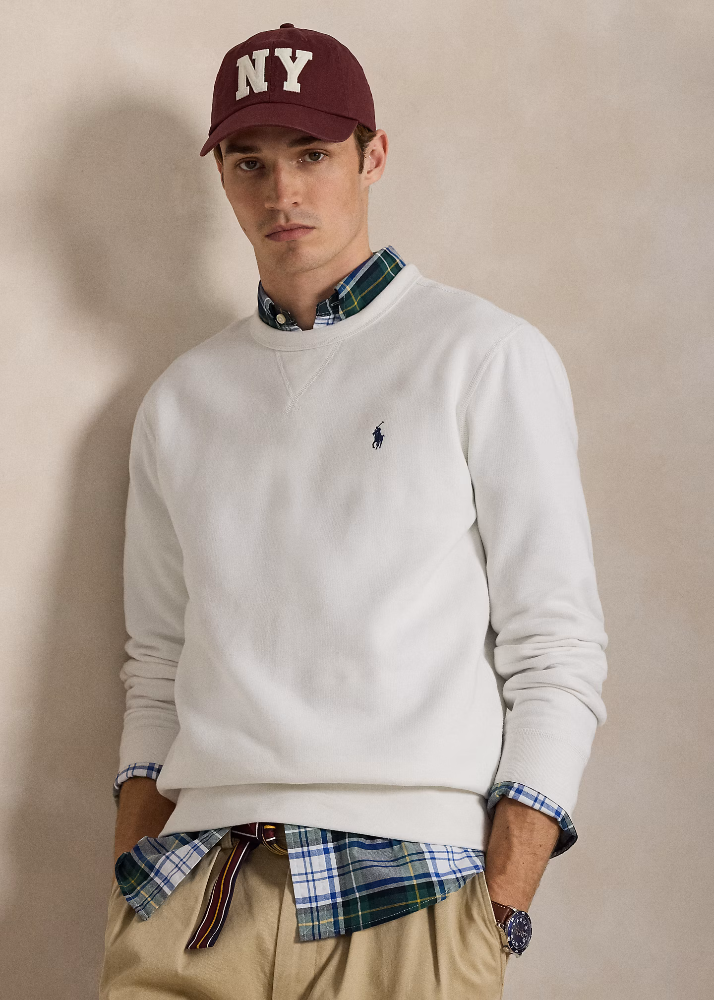 Das Sweatshirt RL aus Fleece - RALPH LAUREN OUTLET