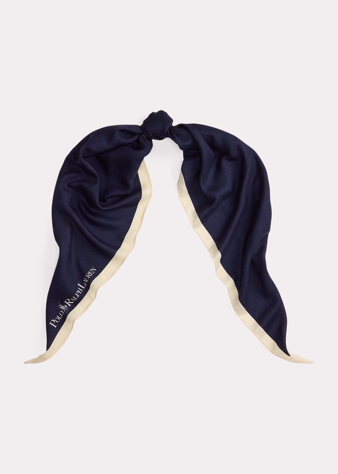 Rautenförmiger Woll-Seiden-Schal - RALPH LAUREN OUTLET