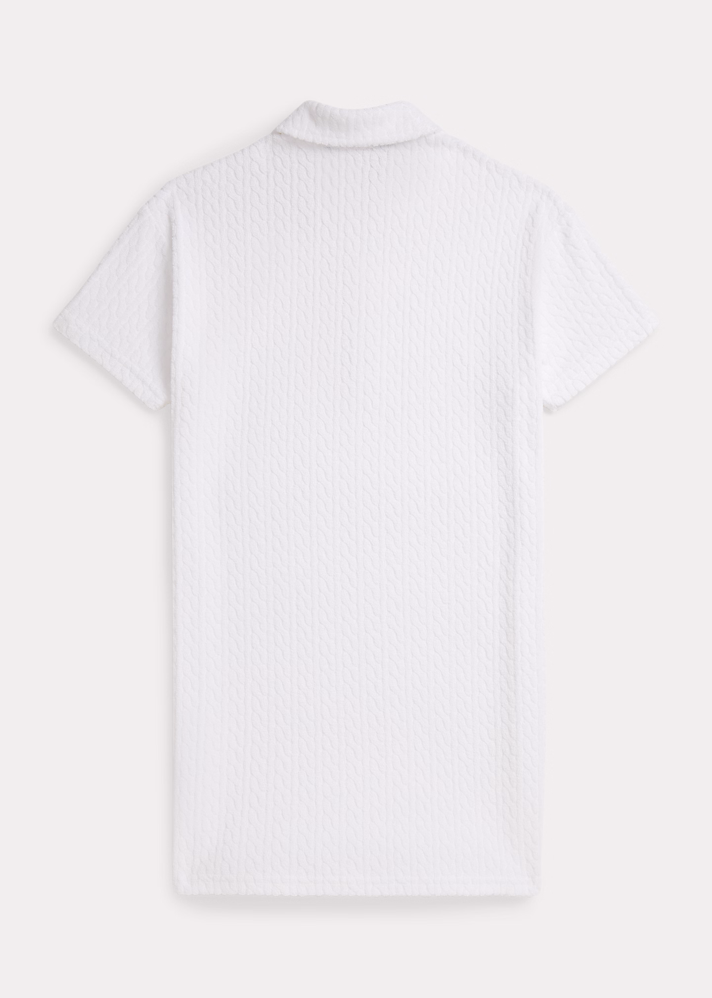 Frottee-Cover-up mit Zopfmuster - RALPH LAUREN OUTLET