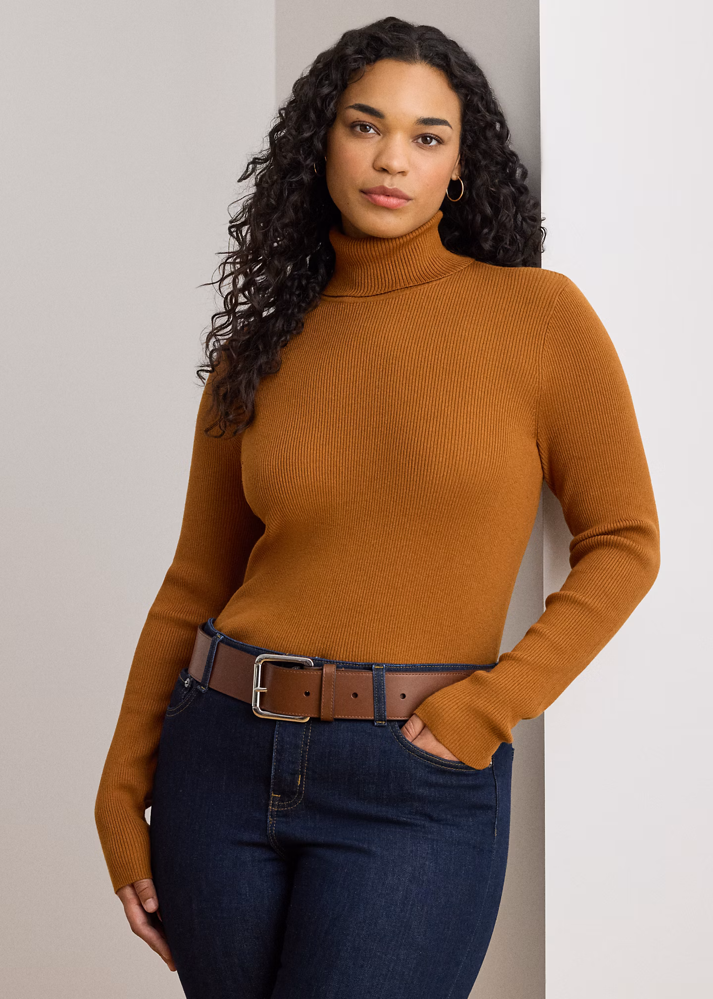 Gerippter Pullover mit Rollkragen - RALPH LAUREN OUTLET