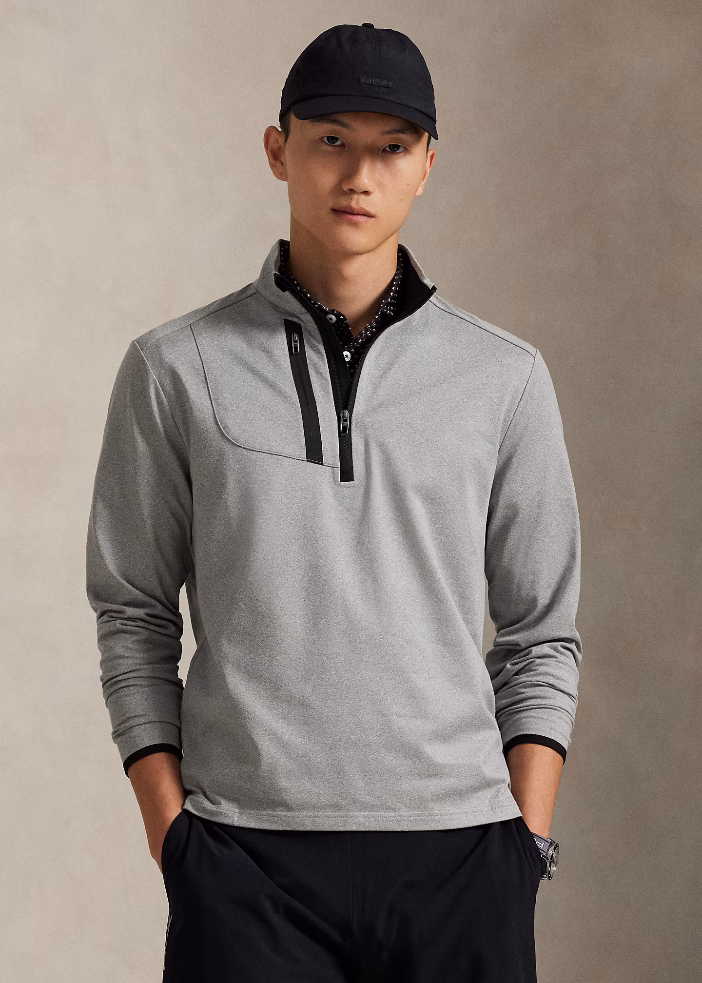 Pullover aus Stretchjersey - RALPH LAUREN OUTLET