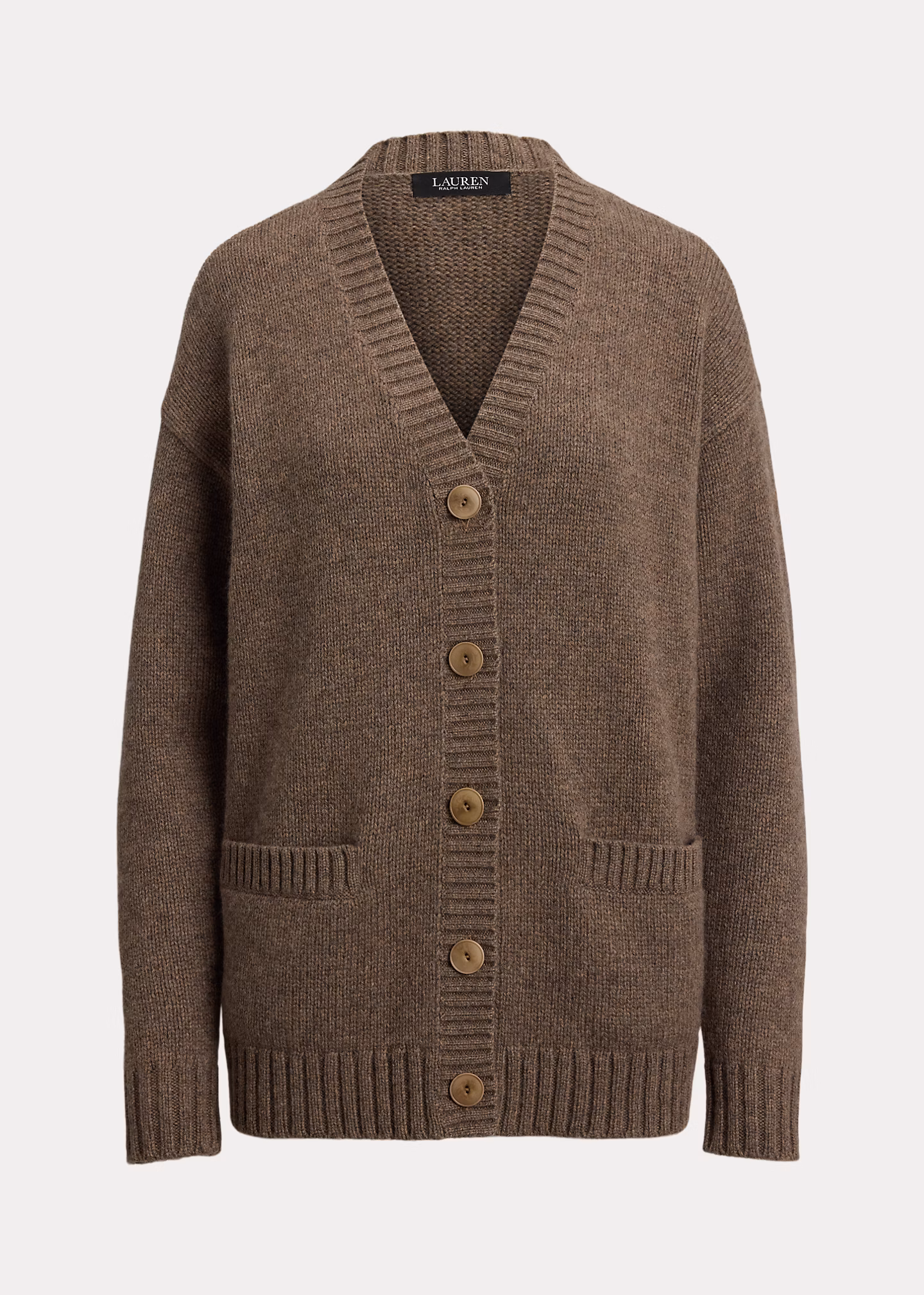 Wollstrickjacke mit V-Ausschnitt - RALPH LAUREN OUTLET