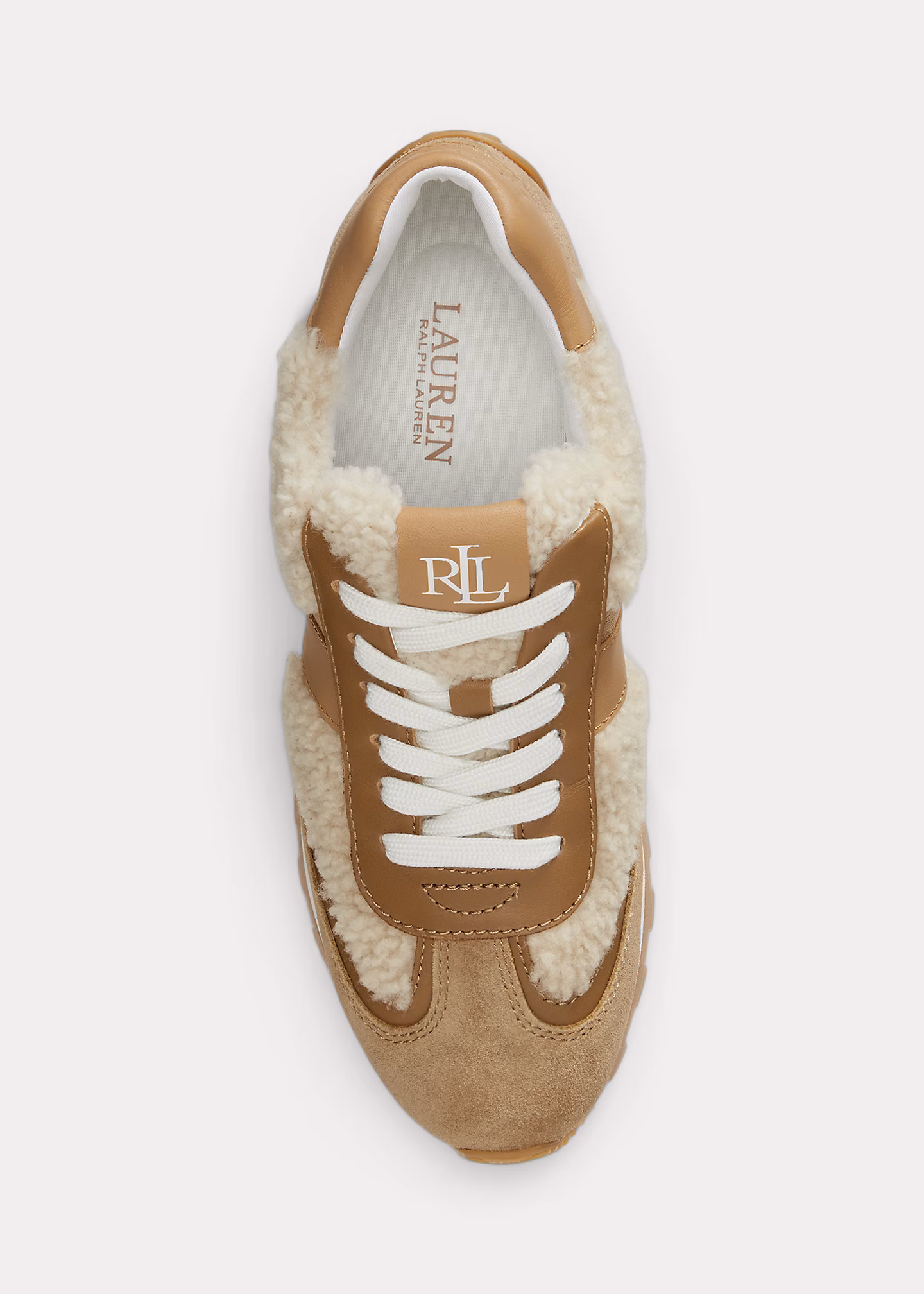 Wildledersneaker Dani mit Lammfellbesatz - RALPH LAUREN OUTLET