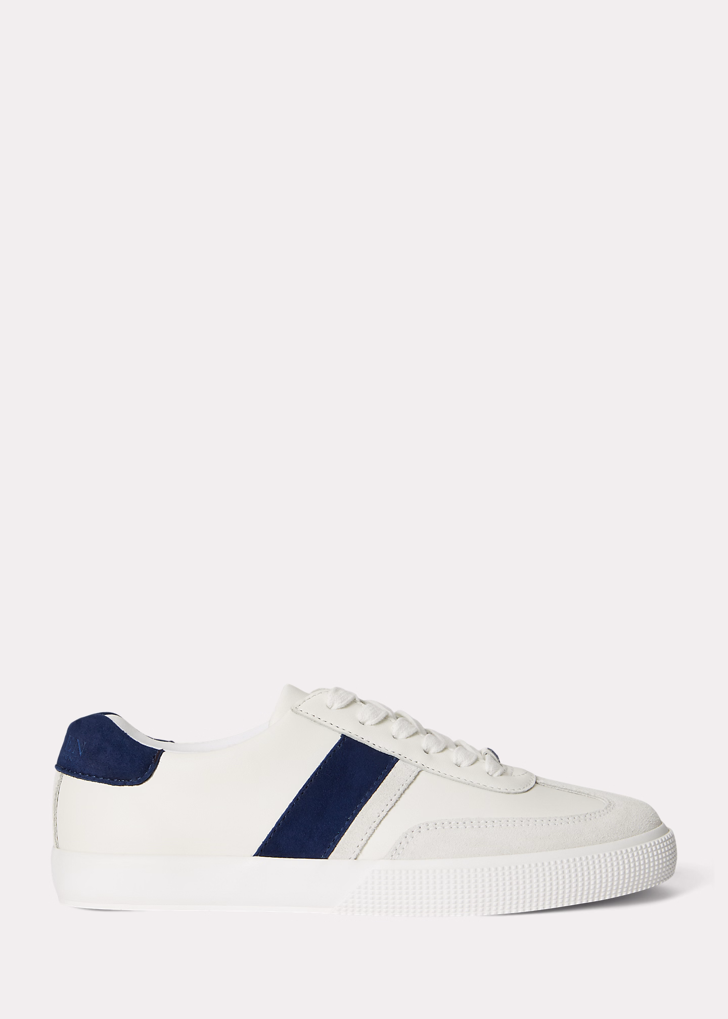 Sneaker Braylee aus Leder und Wildleder - RALPH LAUREN OUTLET