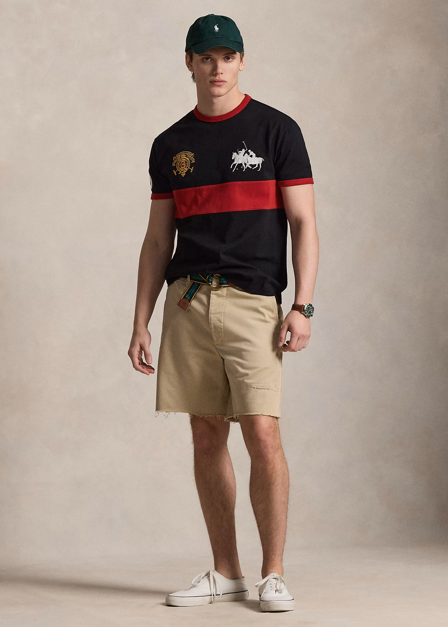 Classic-Fit Jersey-T-Shirt mit Grafik - RALPH LAUREN OUTLET