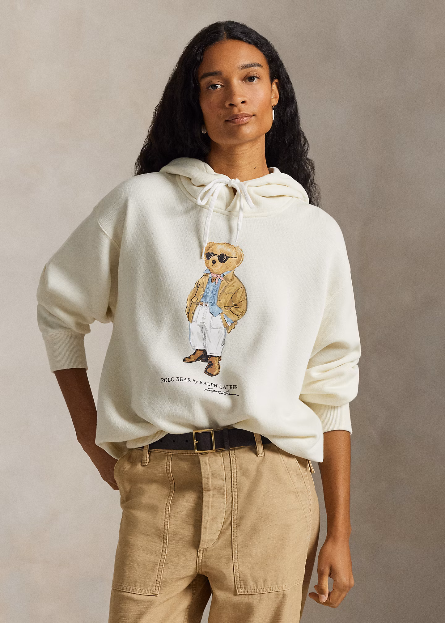 Fleece-Pullover mit Polo Bear - RALPH LAUREN OUTLET