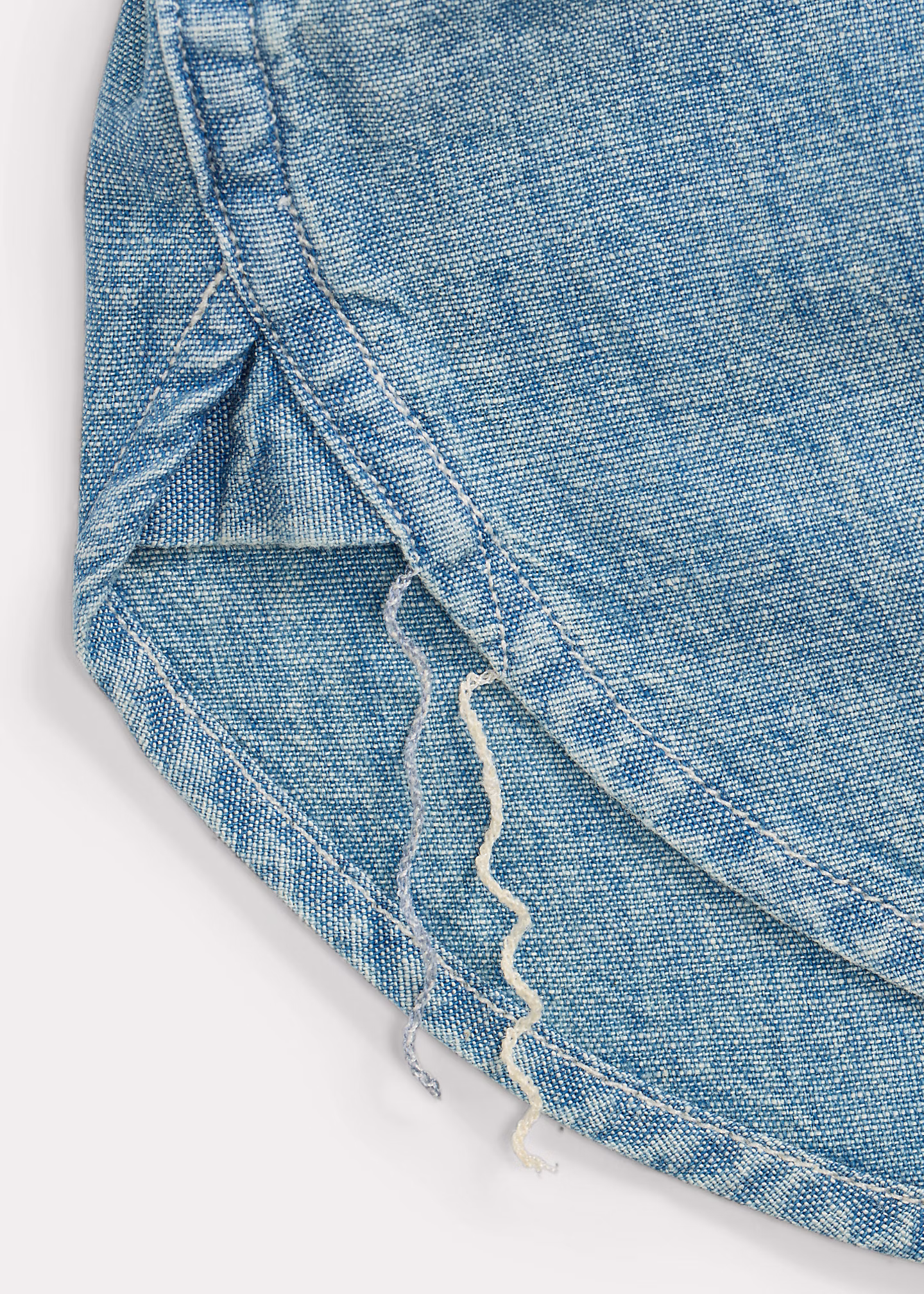 Chambray-Arbeitshemd in Indigo - RALPH LAUREN OUTLET