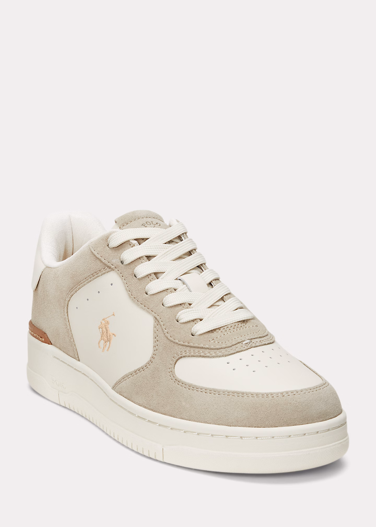 Leder-Wildleder-Sneaker Masters Court - RALPH LAUREN OUTLET